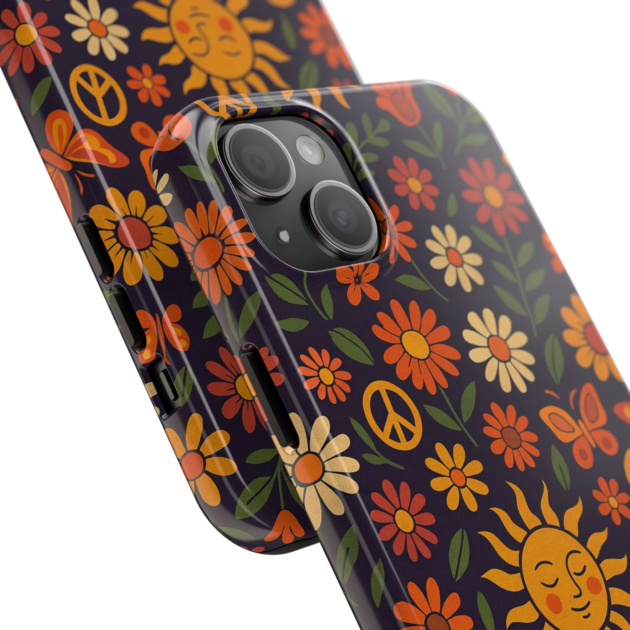 Celestial Bloom – Psychedelic Hippie Phone Case