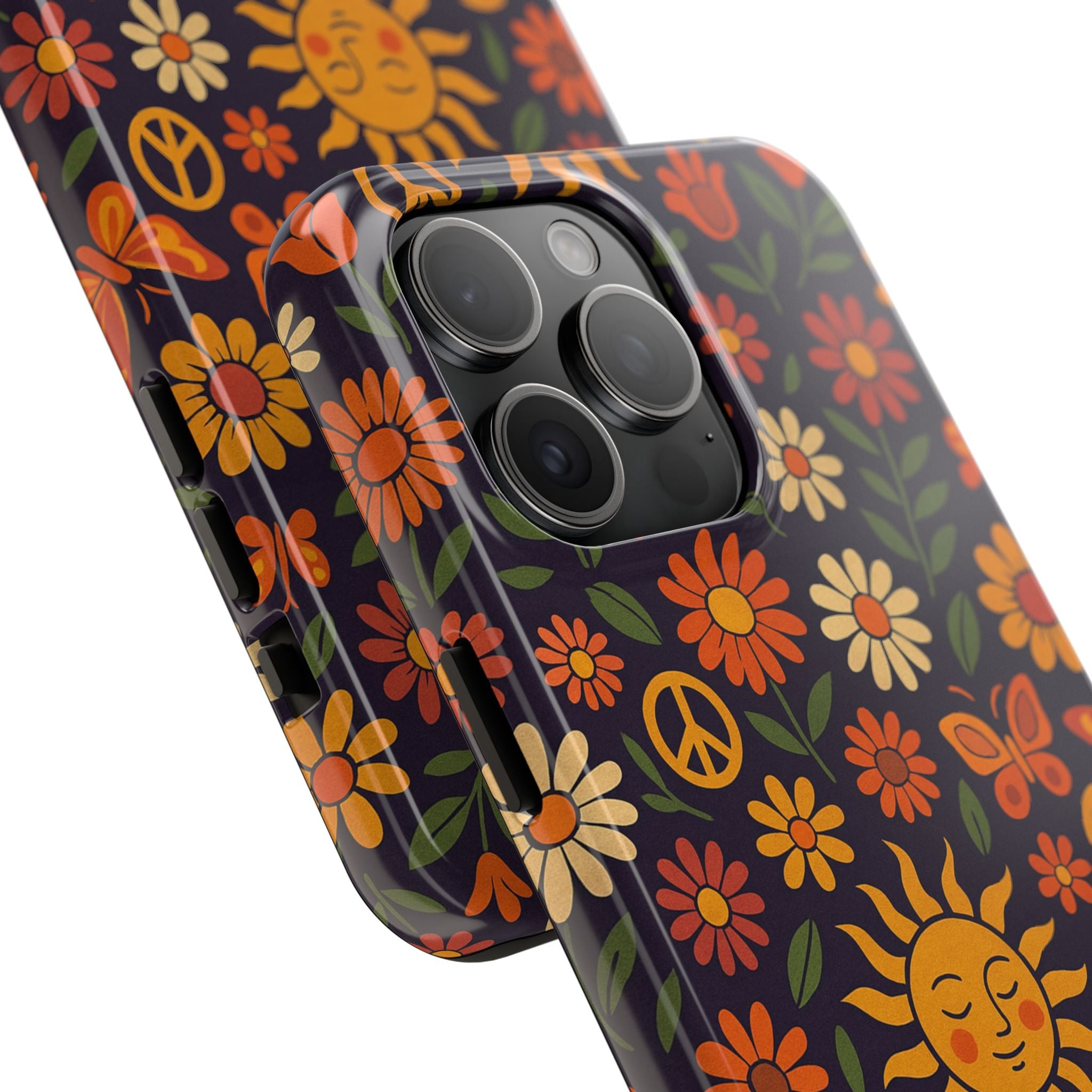 Celestial Bloom – Psychedelic Hippie Phone Case