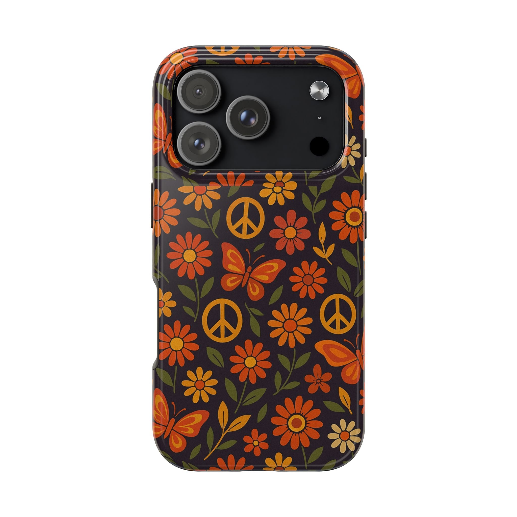 Groovy Harmony – Boho Hippie Floral Phone Case