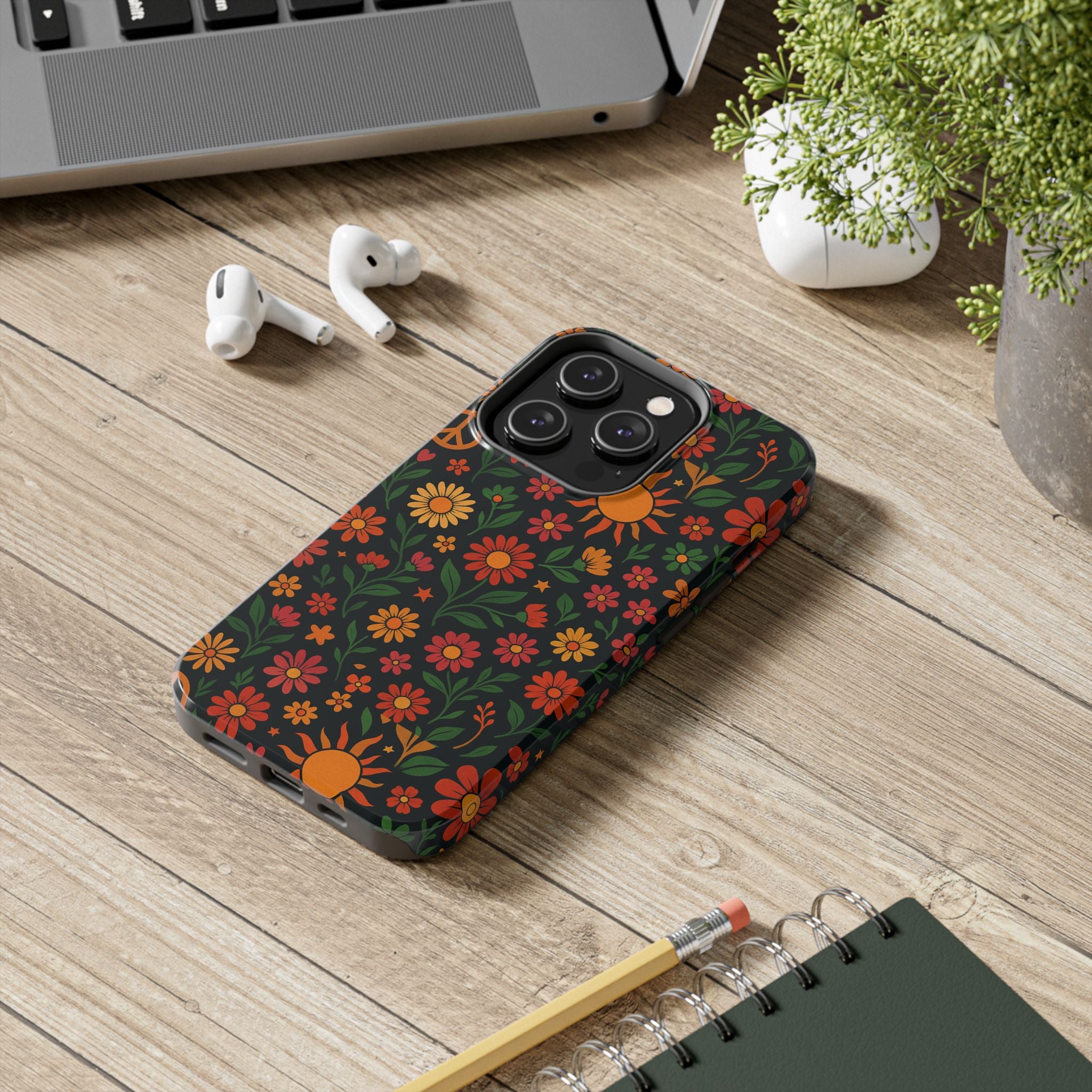 Flower Power Sunshine Hippie Phone Case