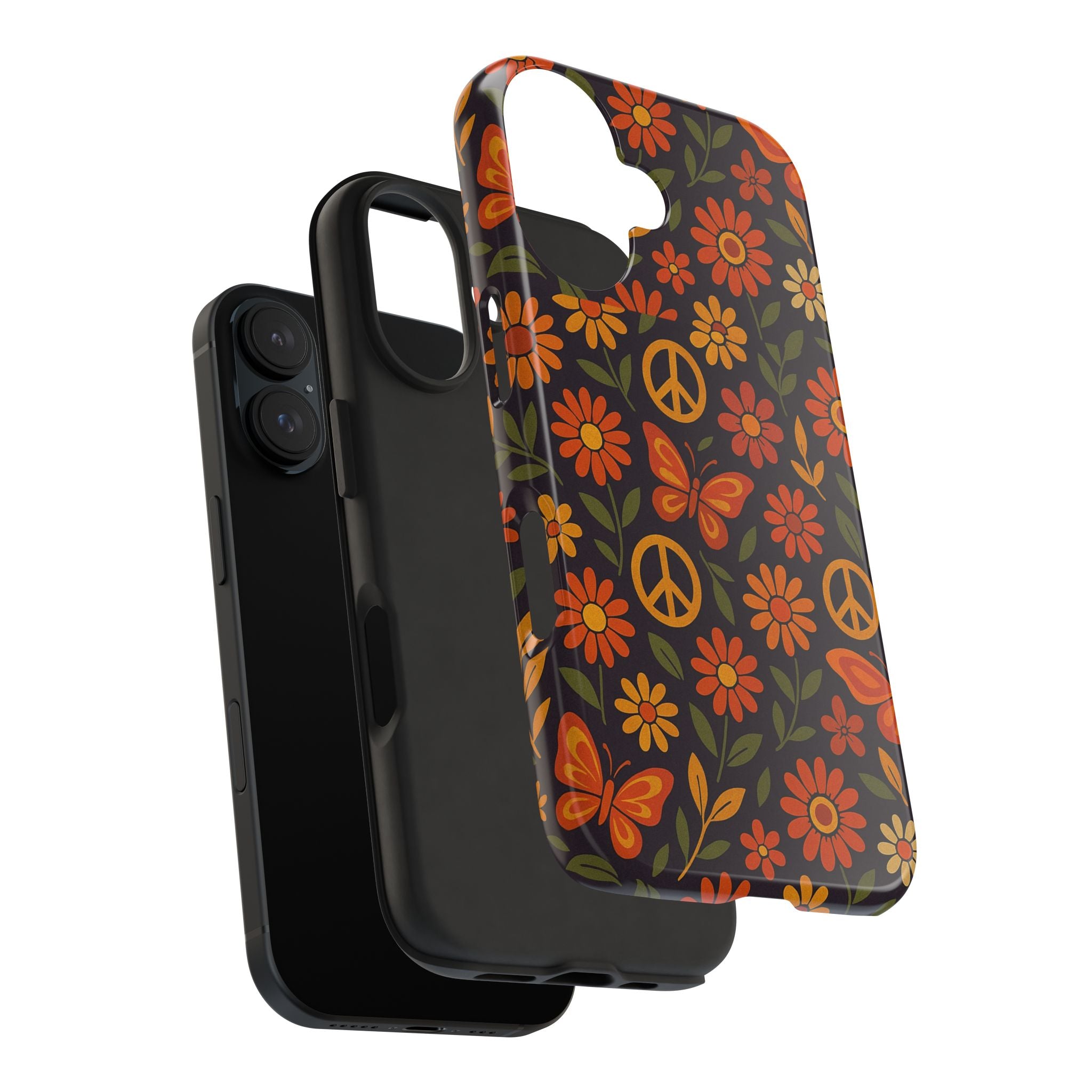 Groovy Harmony – Boho Hippie Floral Phone Case