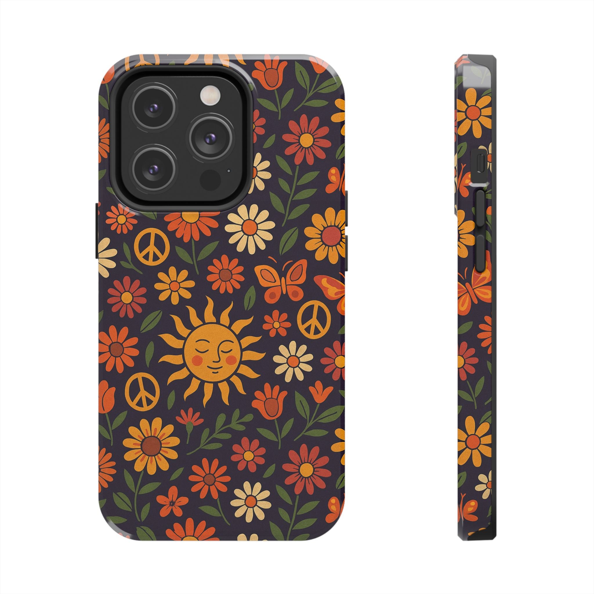 Celestial Bloom – Psychedelic Hippie Phone Case