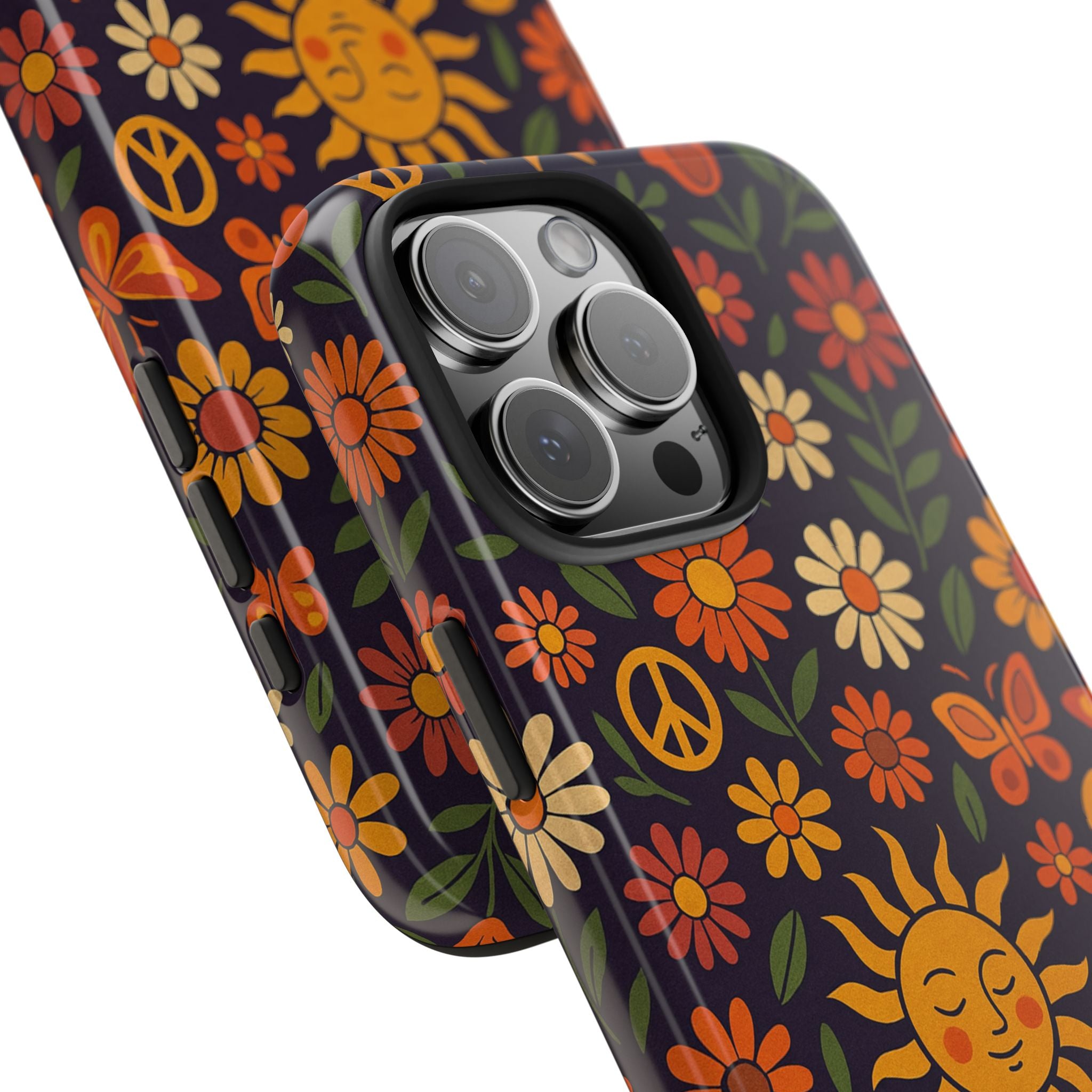 Celestial Bloom – Psychedelic Hippie Phone Case