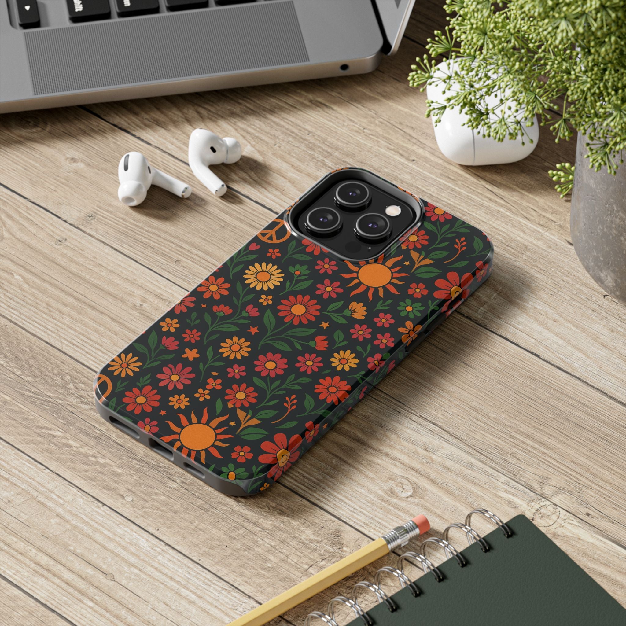 Flower Power Sunshine Hippie Phone Case