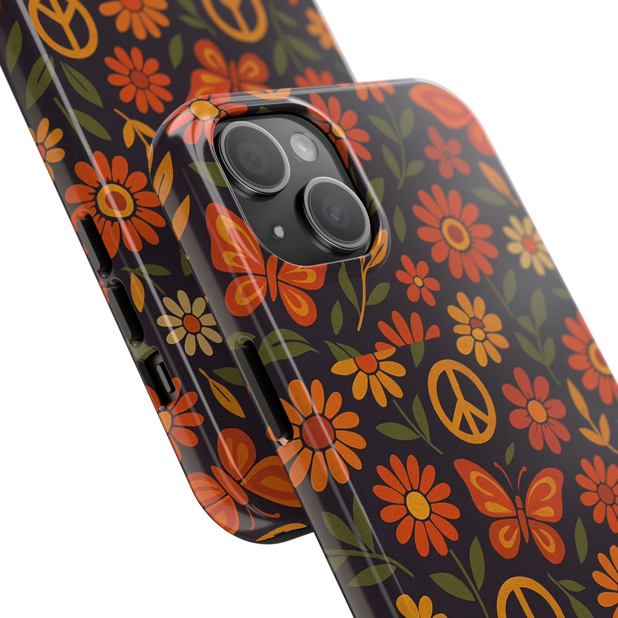 Groovy Harmony – Boho Hippie Floral Phone Case