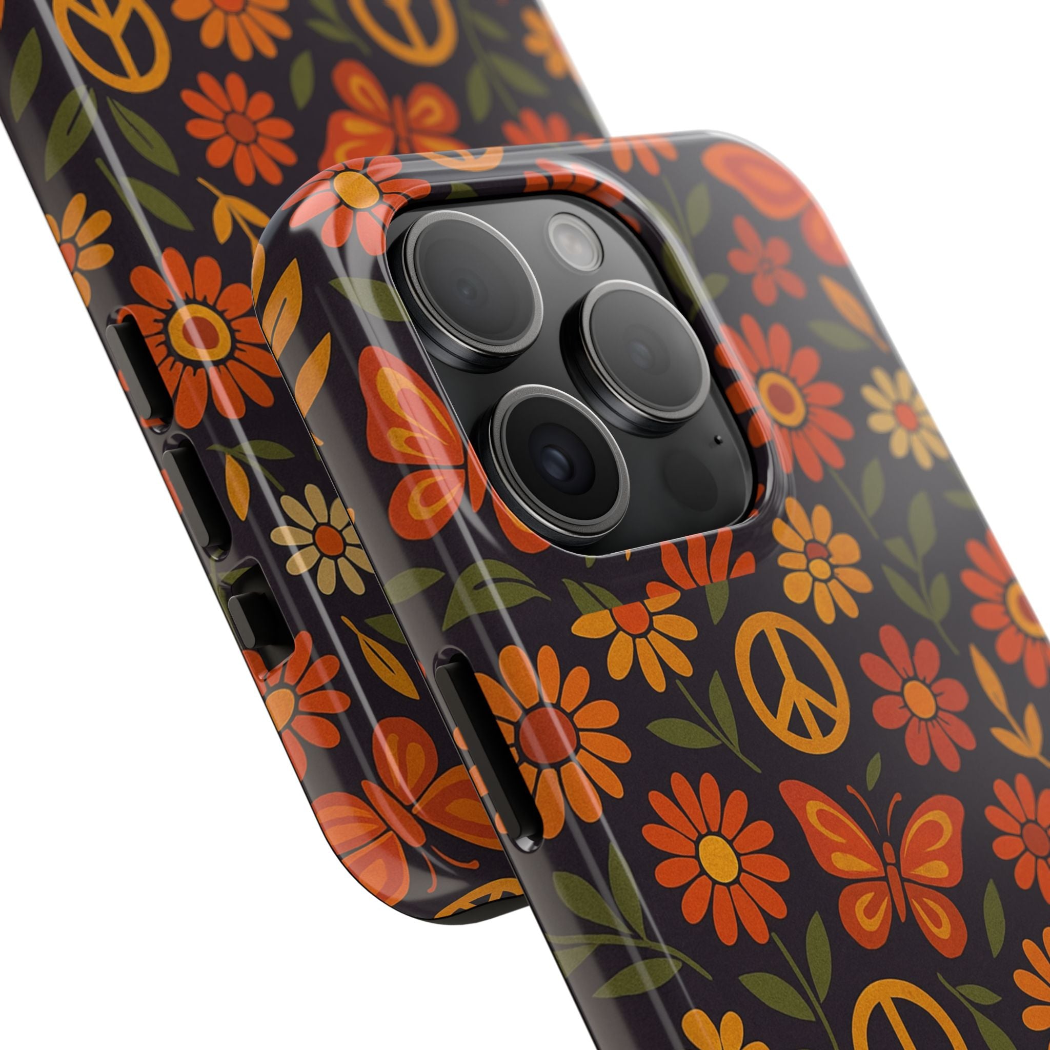 Groovy Harmony – Boho Hippie Floral Phone Case