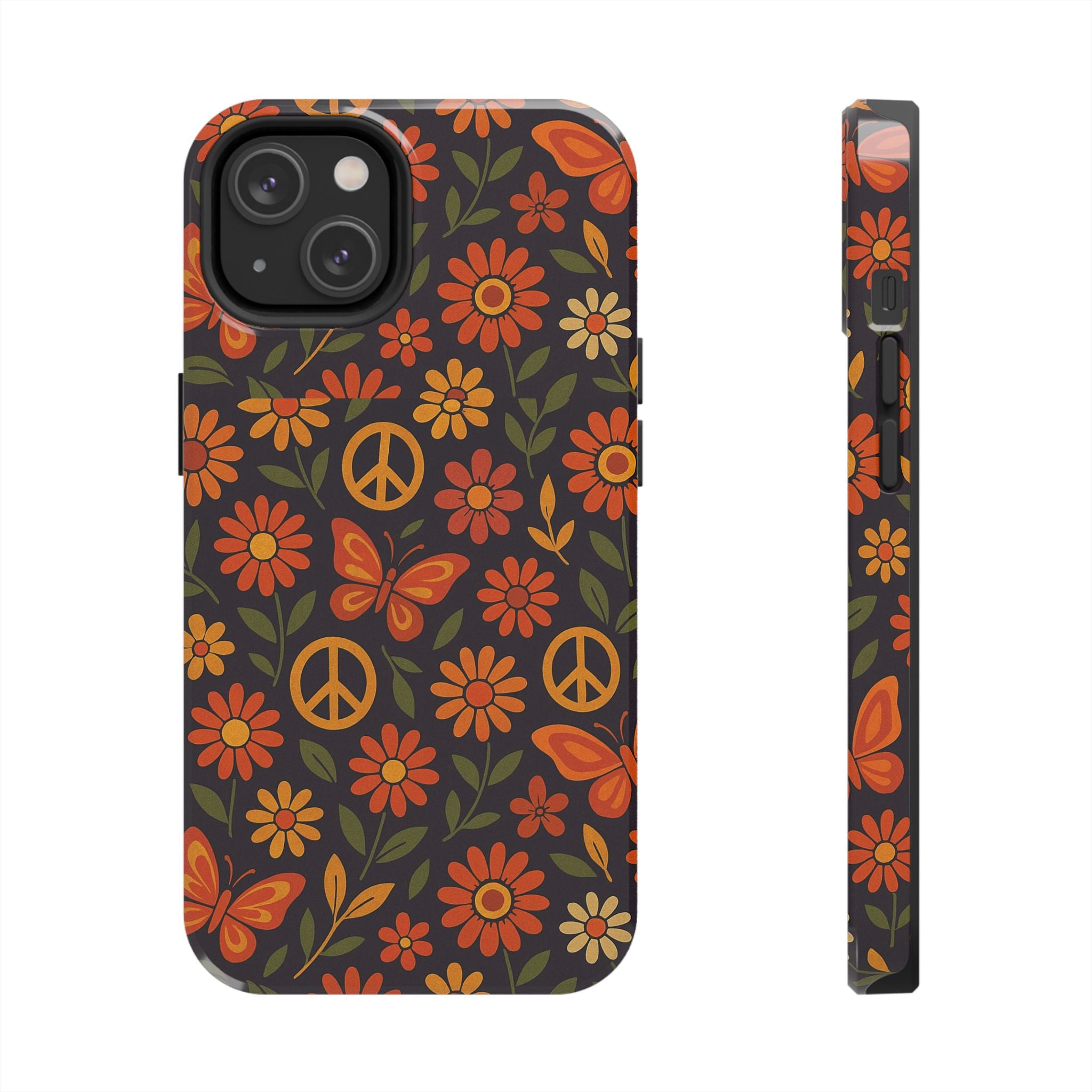 Groovy Harmony – Boho Hippie Floral Phone Case