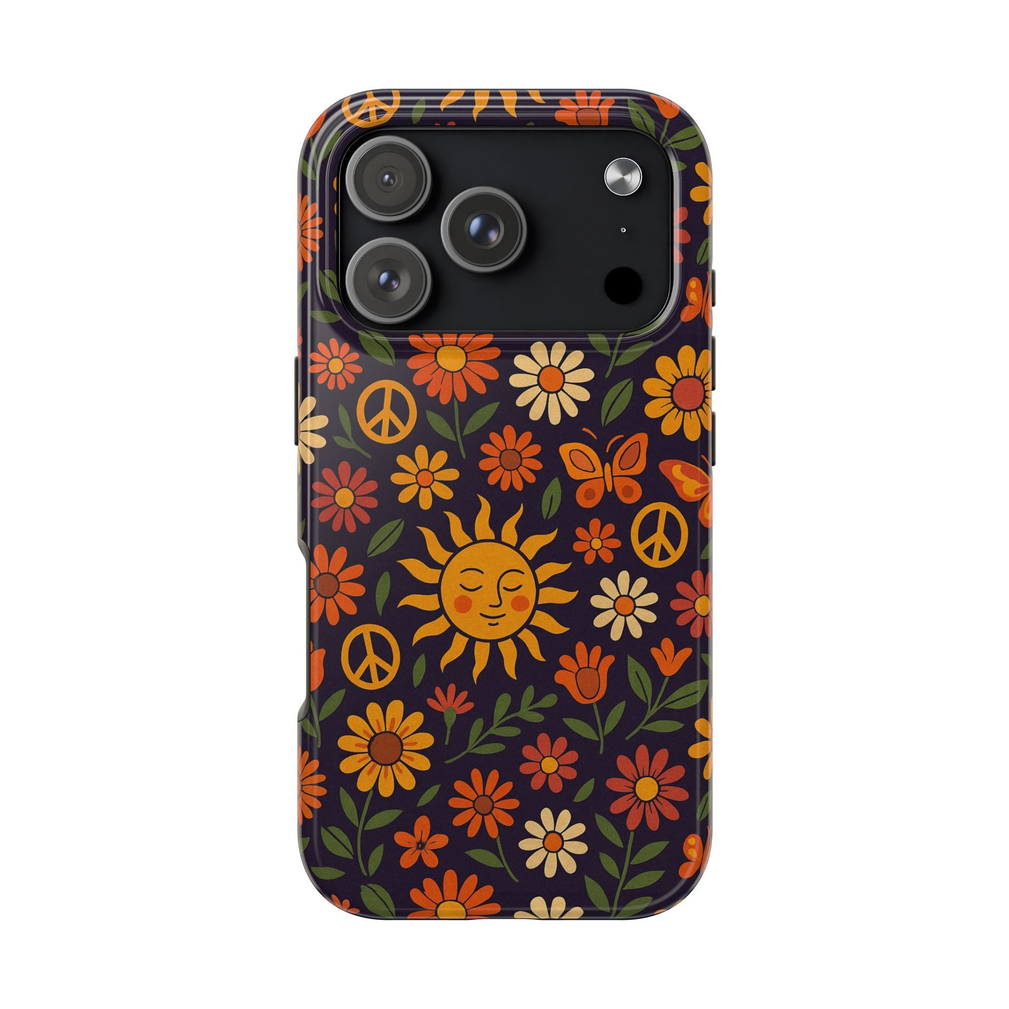 Celestial Bloom – Psychedelic Hippie Phone Case