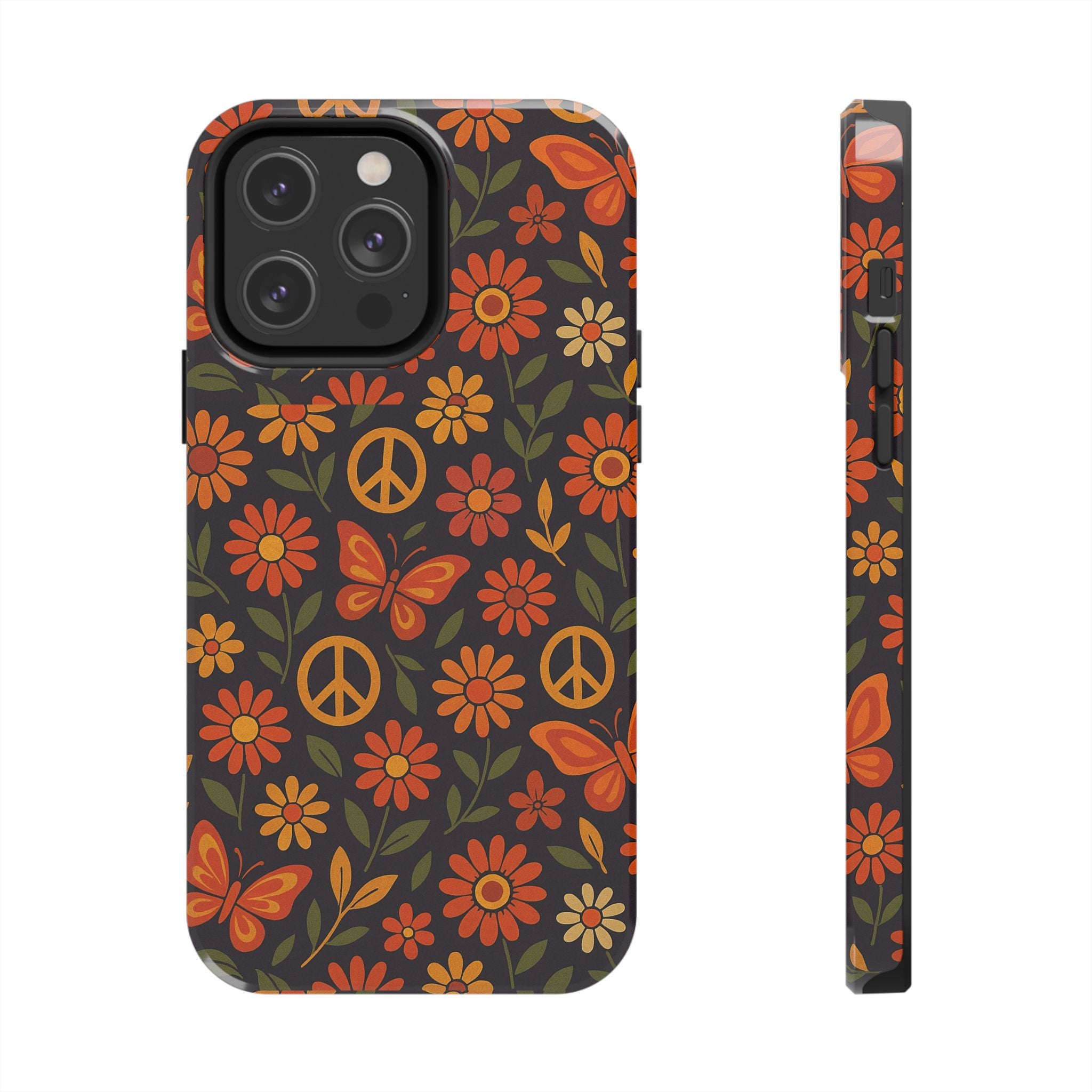 Groovy Harmony – Boho Hippie Floral Phone Case