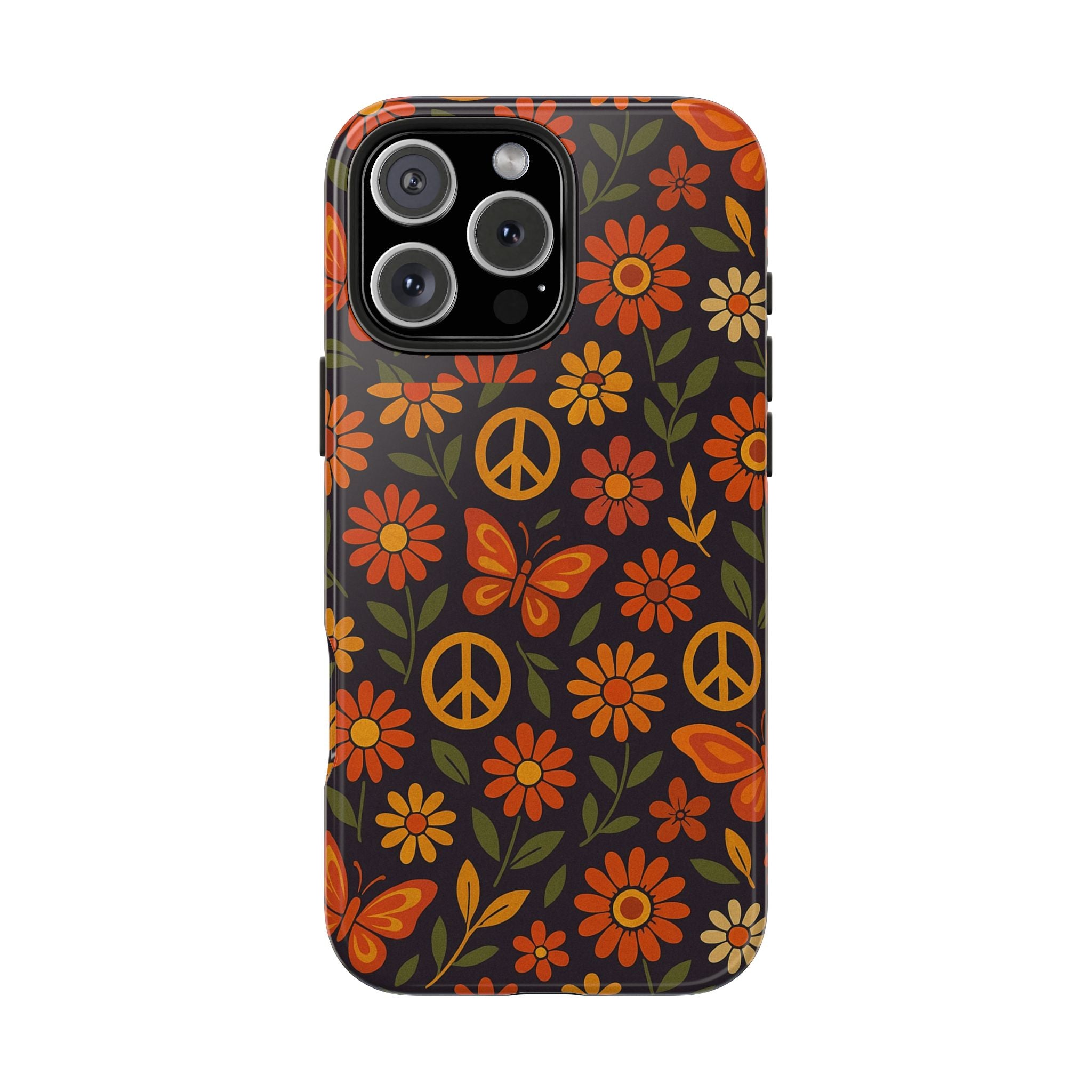 Groovy Harmony – Boho Hippie Floral Phone Case