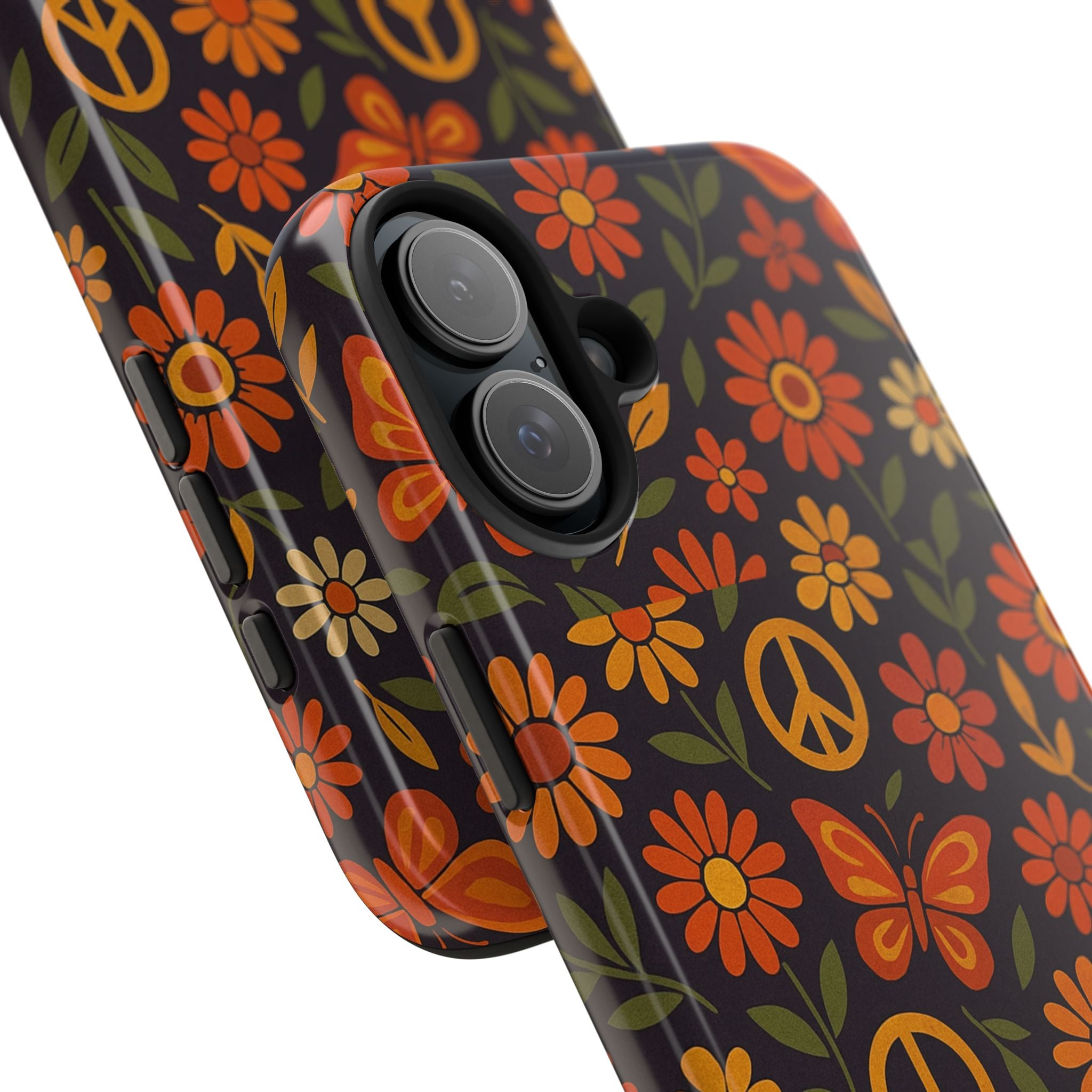 Groovy Harmony – Boho Hippie Floral Phone Case