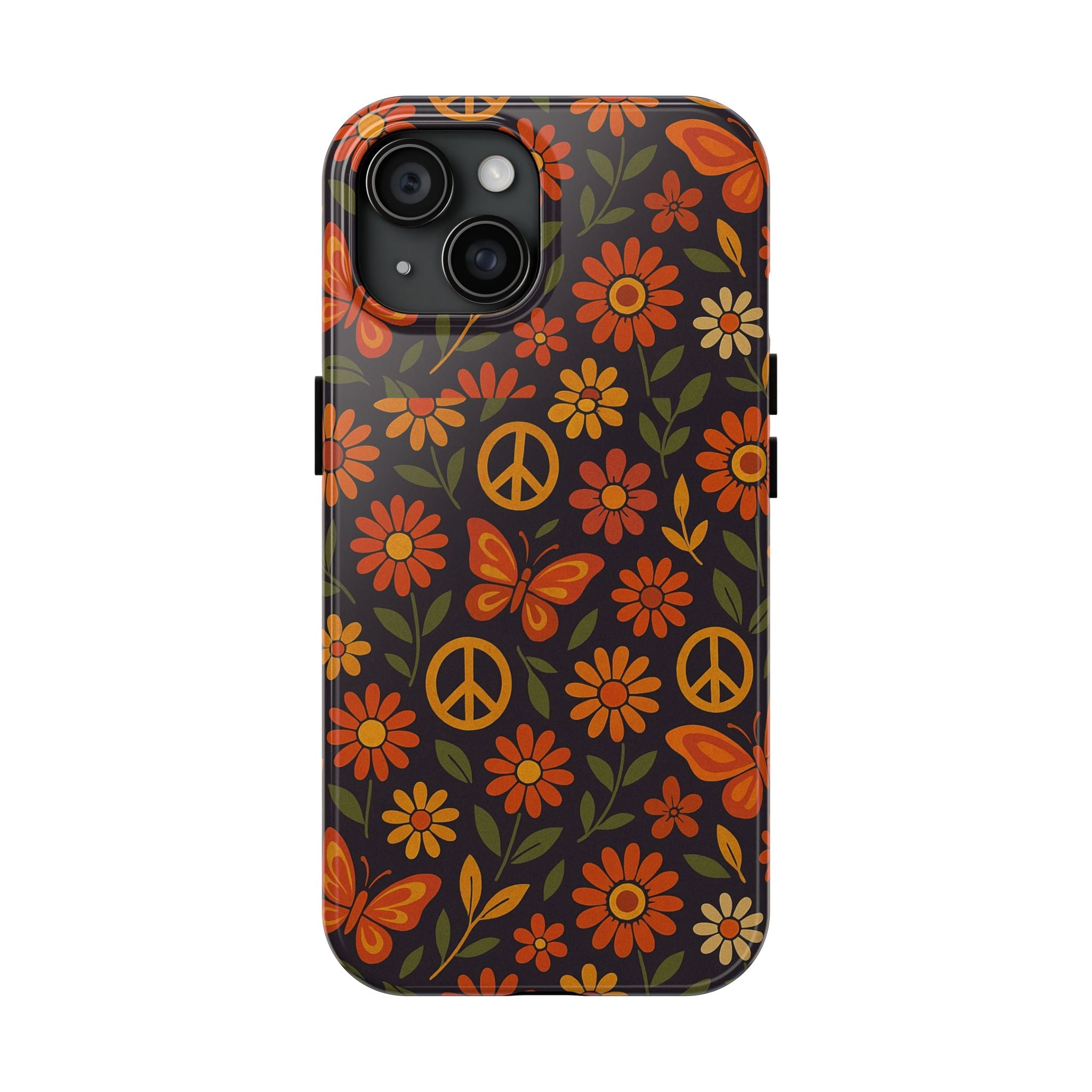 Groovy Harmony – Boho Hippie Floral Phone Case