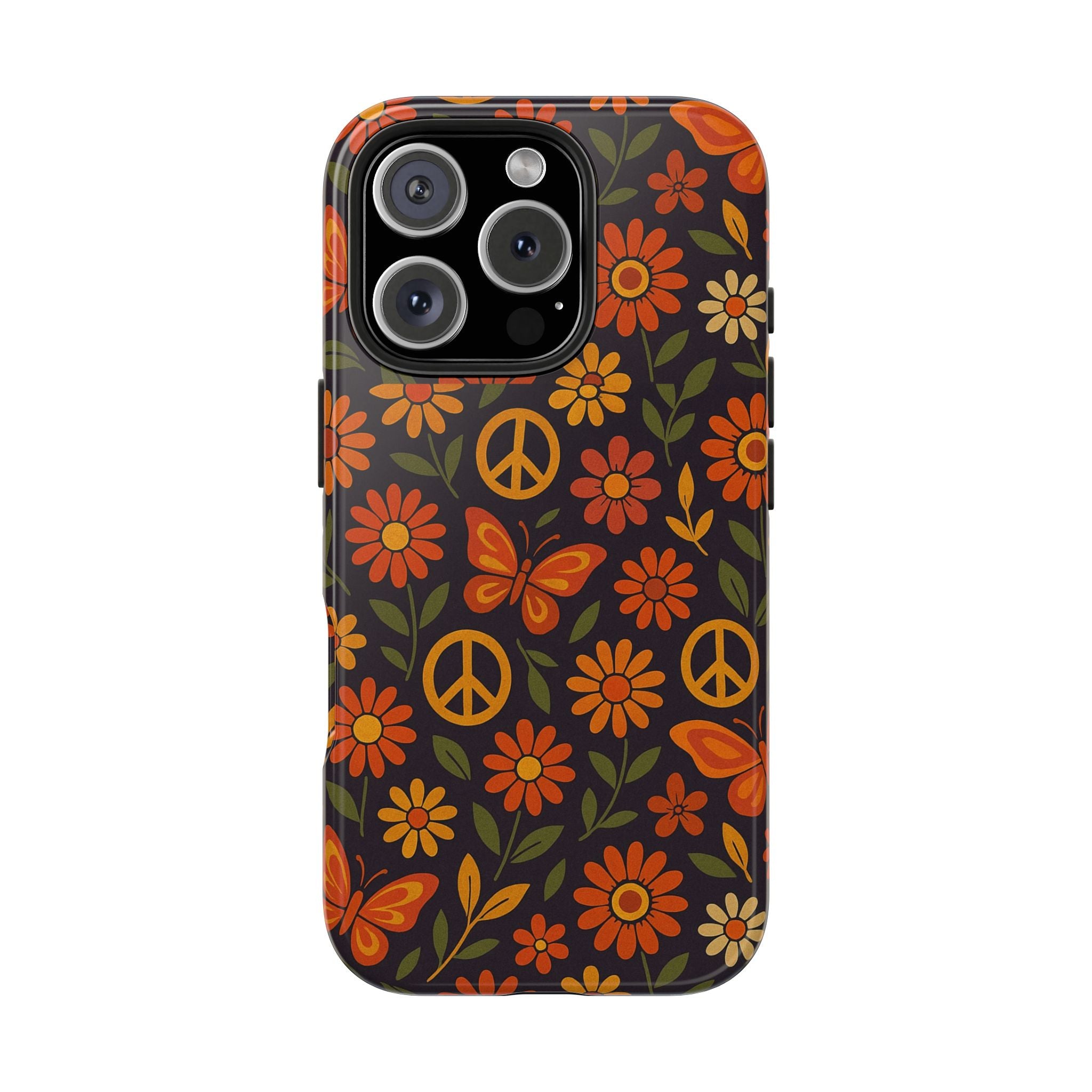 Groovy Harmony – Boho Hippie Floral Phone Case