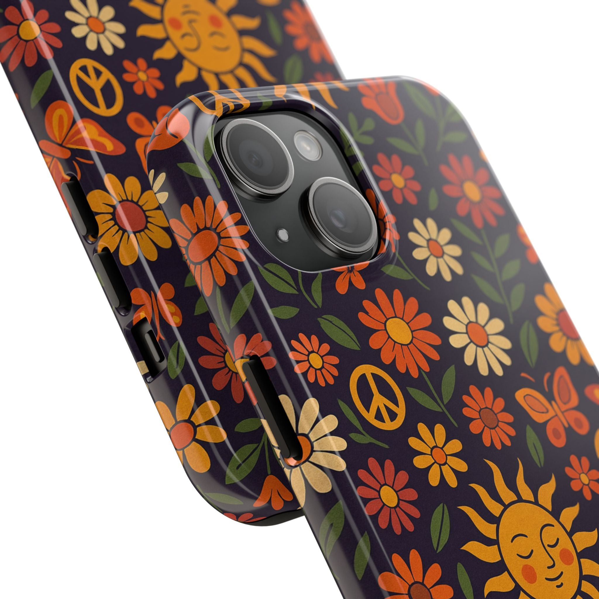 Celestial Bloom – Psychedelic Hippie Phone Case