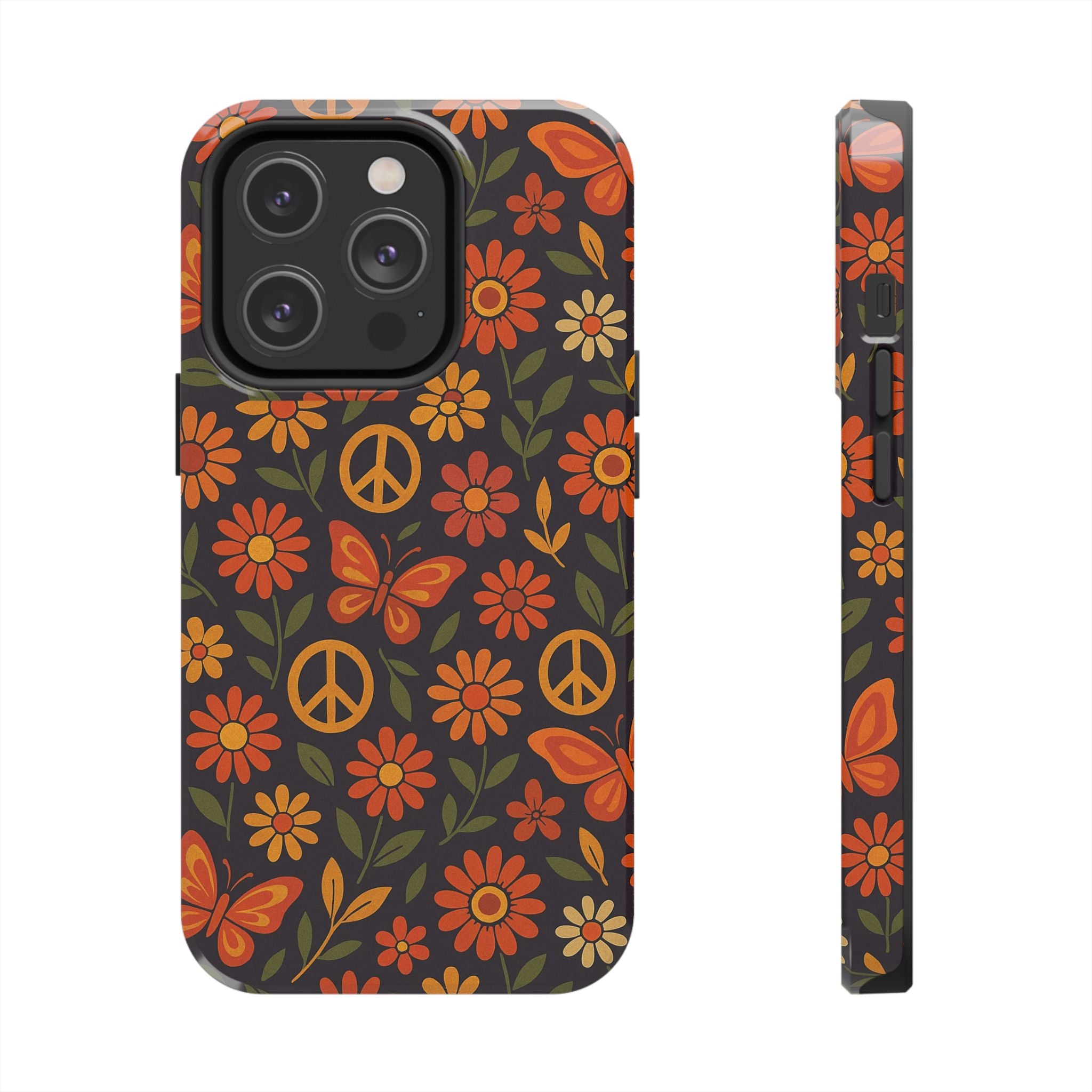 Groovy Harmony – Boho Hippie Floral Phone Case