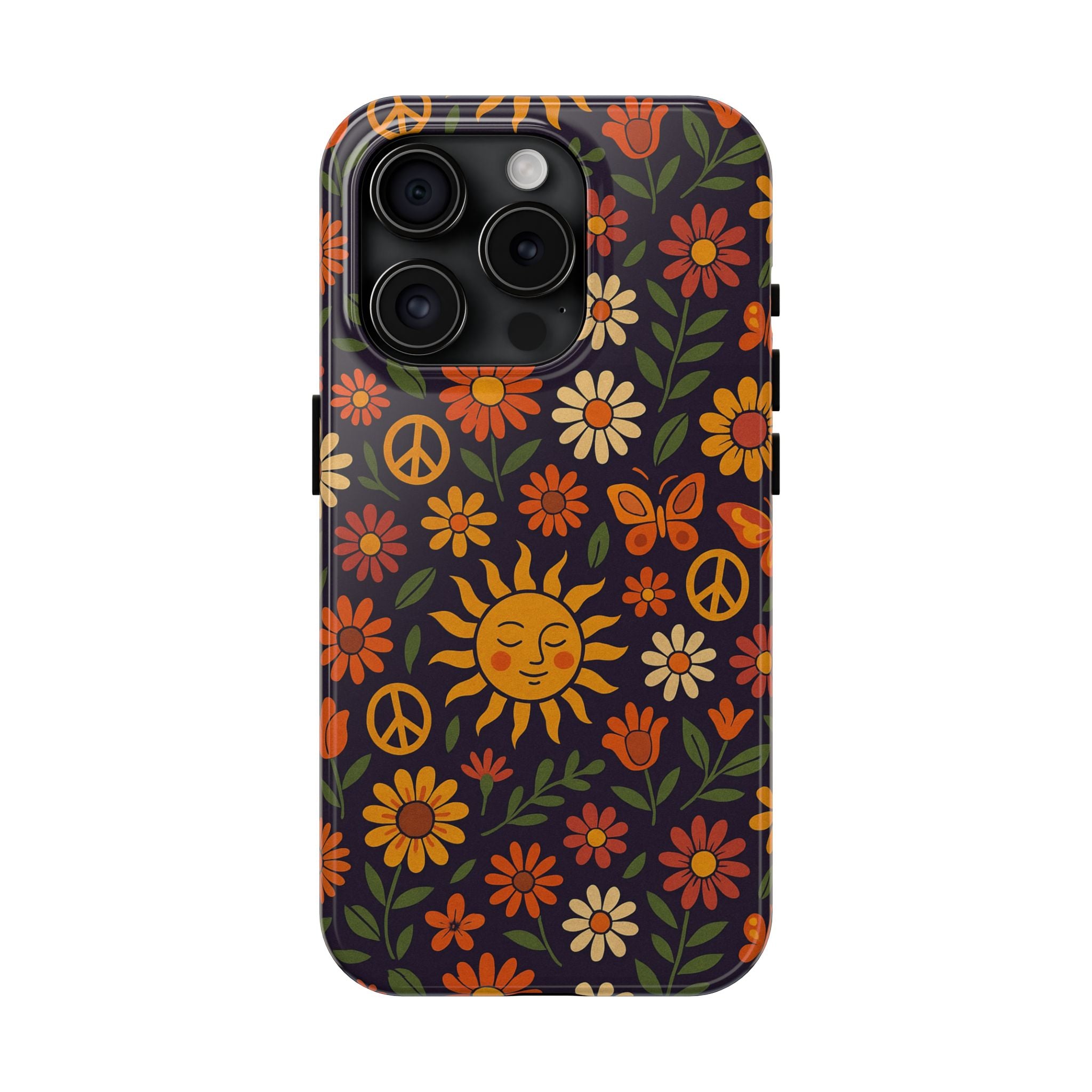 Celestial Bloom – Psychedelic Hippie Phone Case