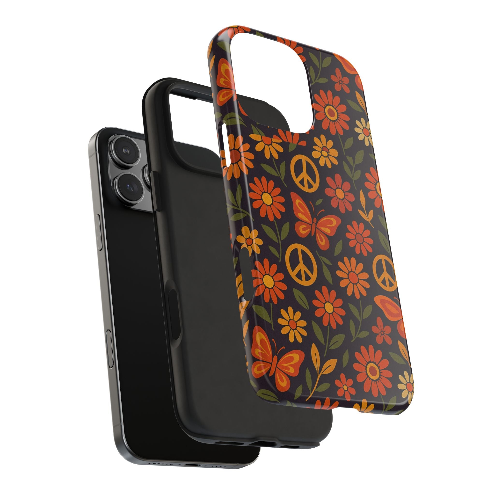 Groovy Harmony – Boho Hippie Floral Phone Case