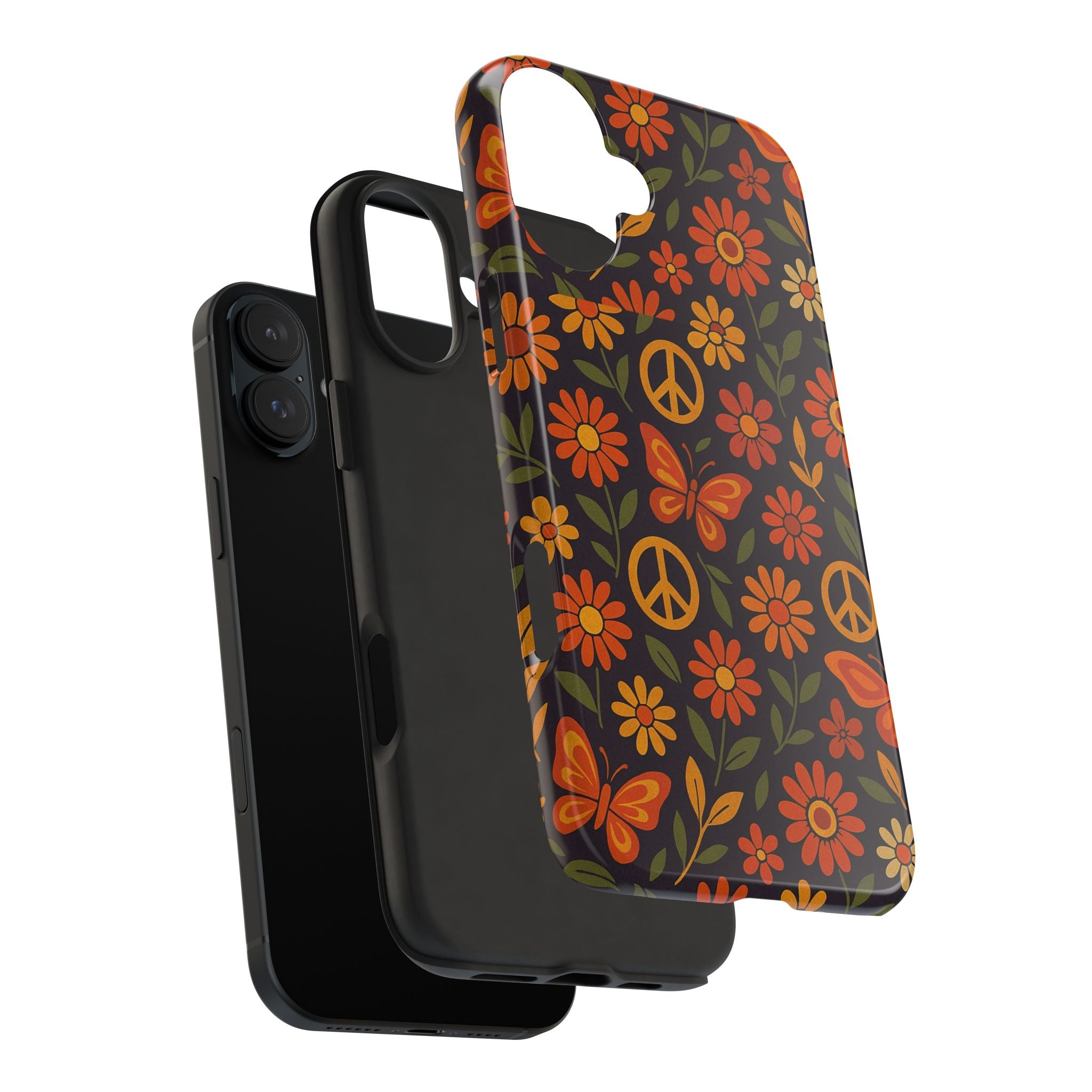 Groovy Harmony – Boho Hippie Floral Phone Case