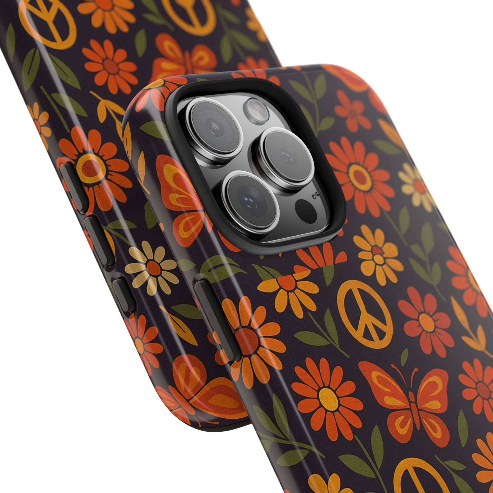 Groovy Harmony – Boho Hippie Floral Phone Case
