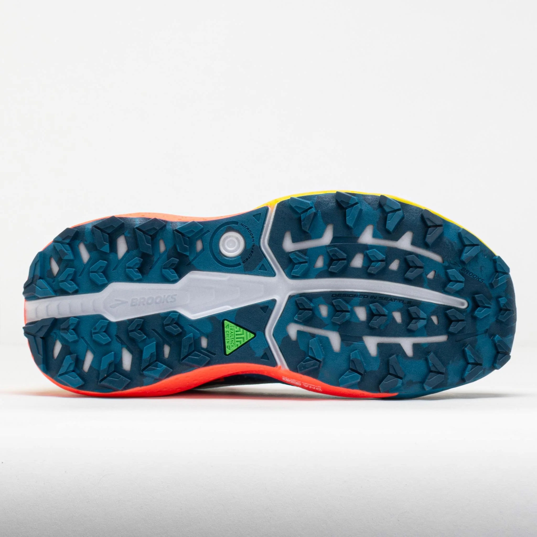 Brooks Caldera 8 Women's Bit of Blue/Quince/Flame
