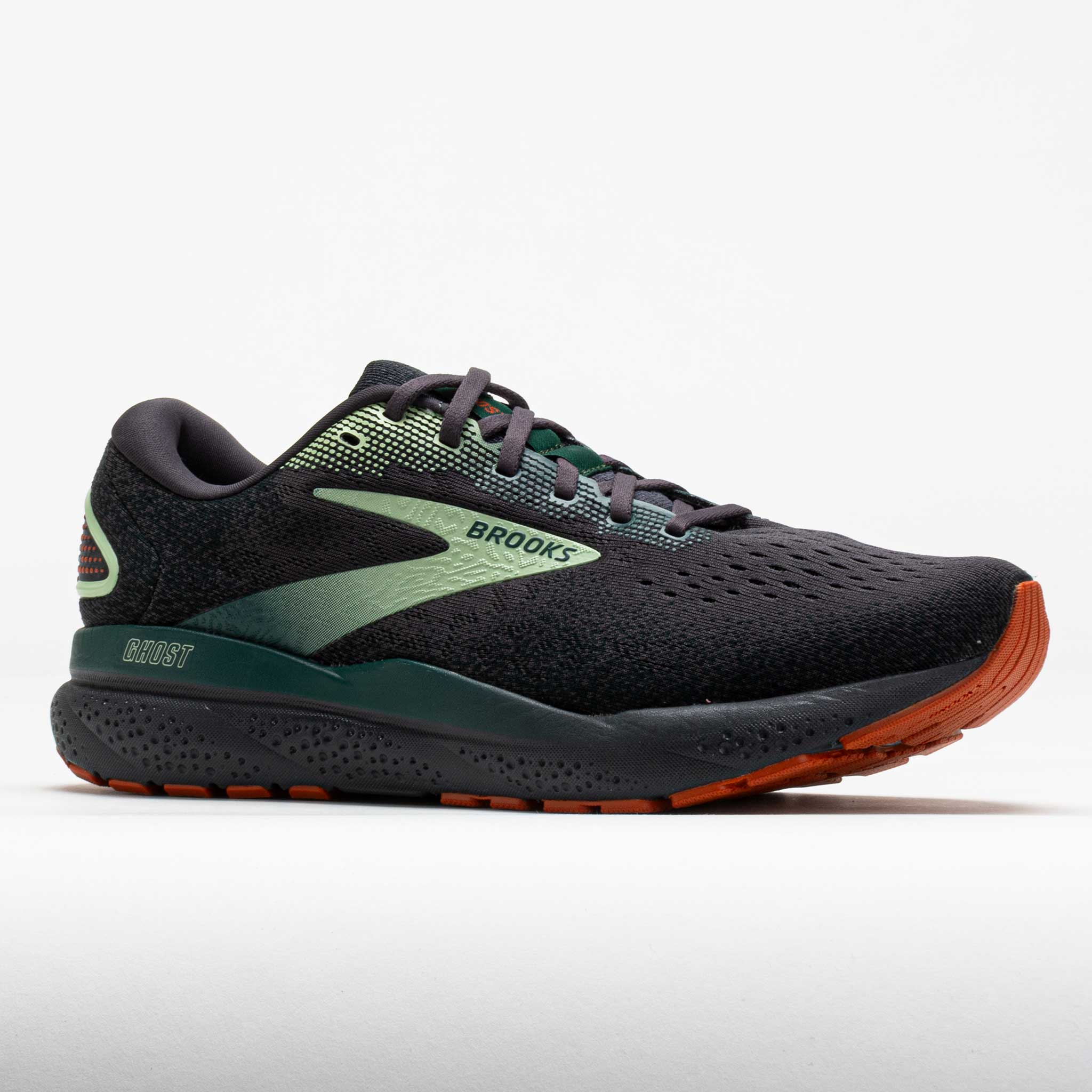 Brooks Ghost 16 Men's Blackened Pearl/June Bug/Green