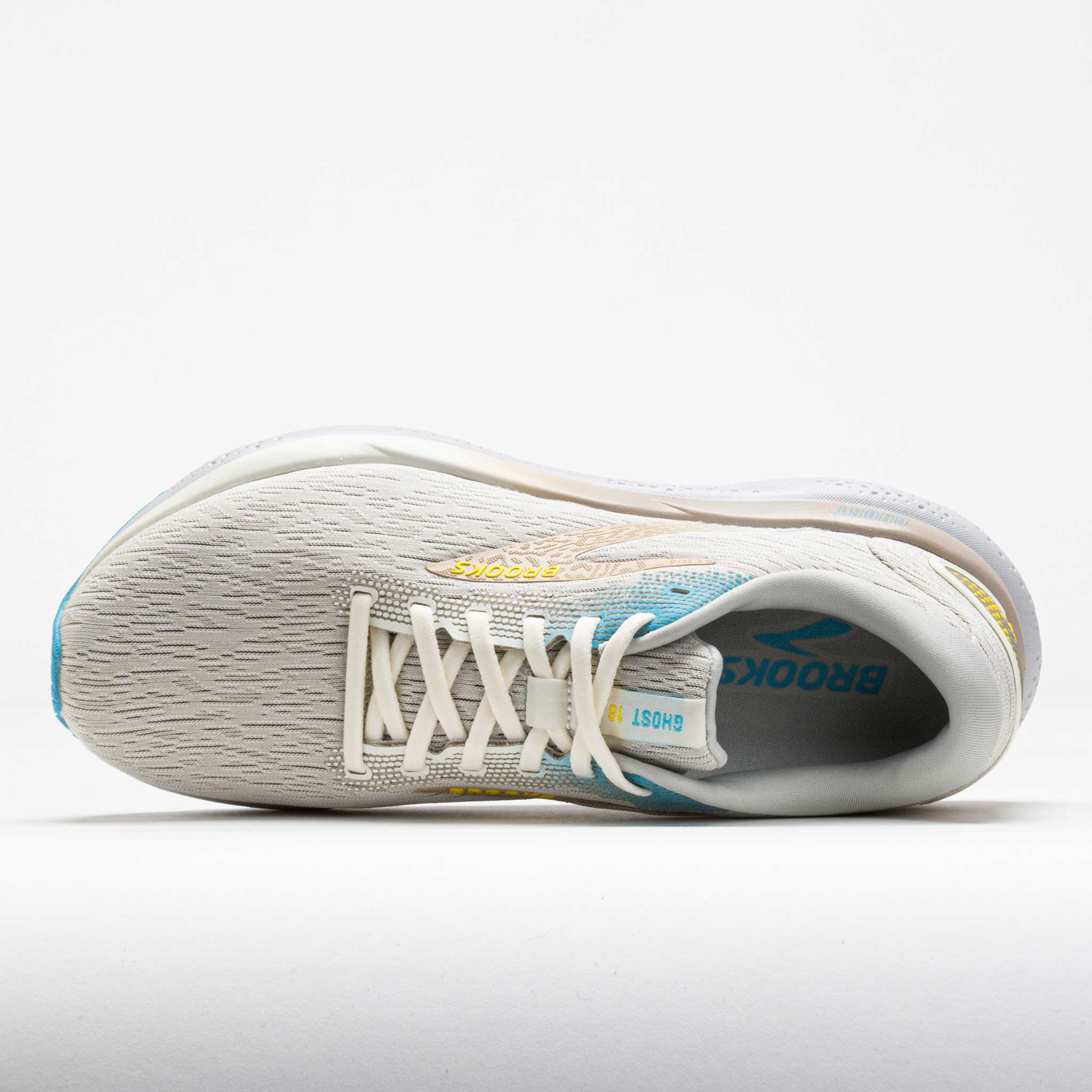 Brooks Ghost 16 Men's Coconut/Blue/Yellow