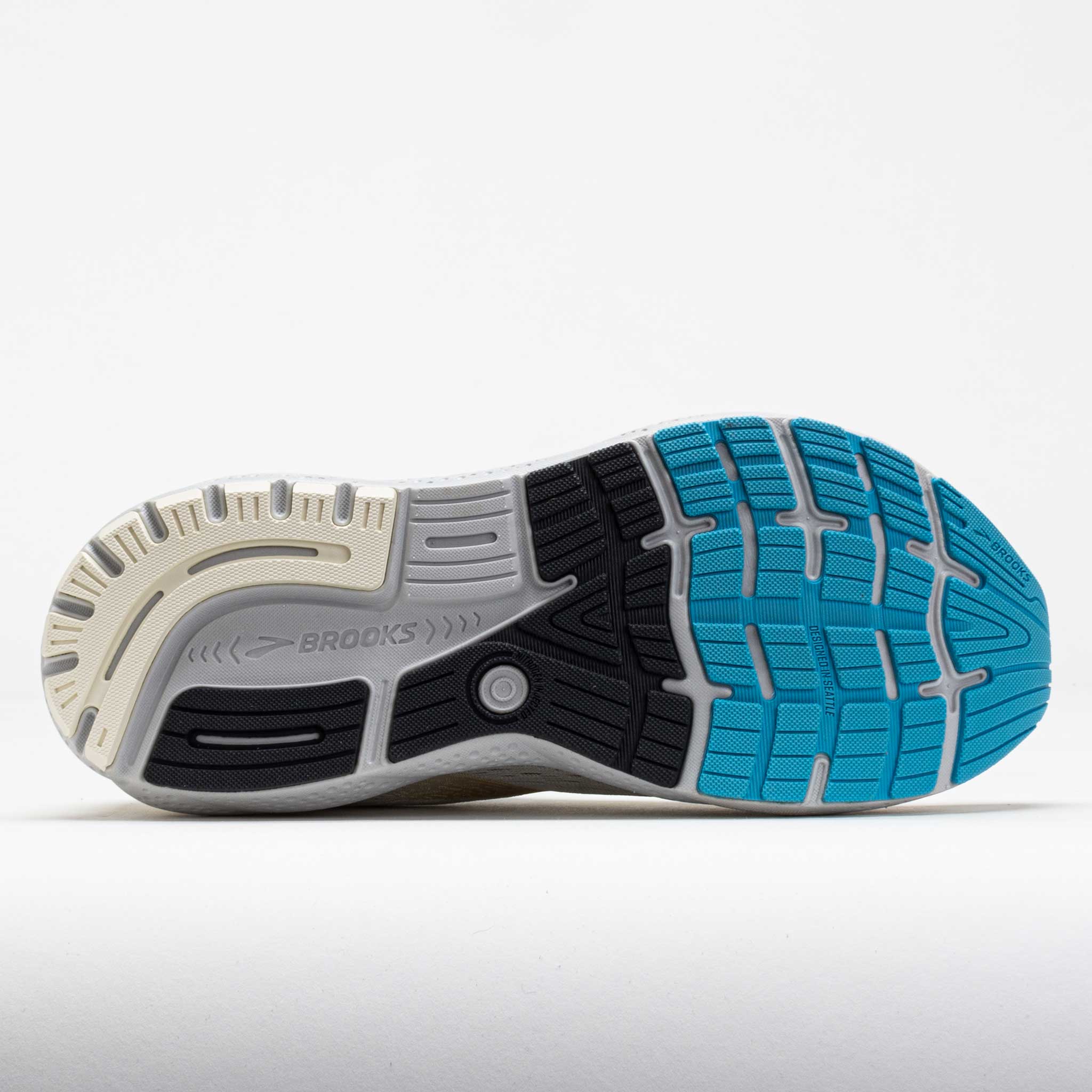 Brooks Ghost 16 Men's Coconut/Blue/Yellow