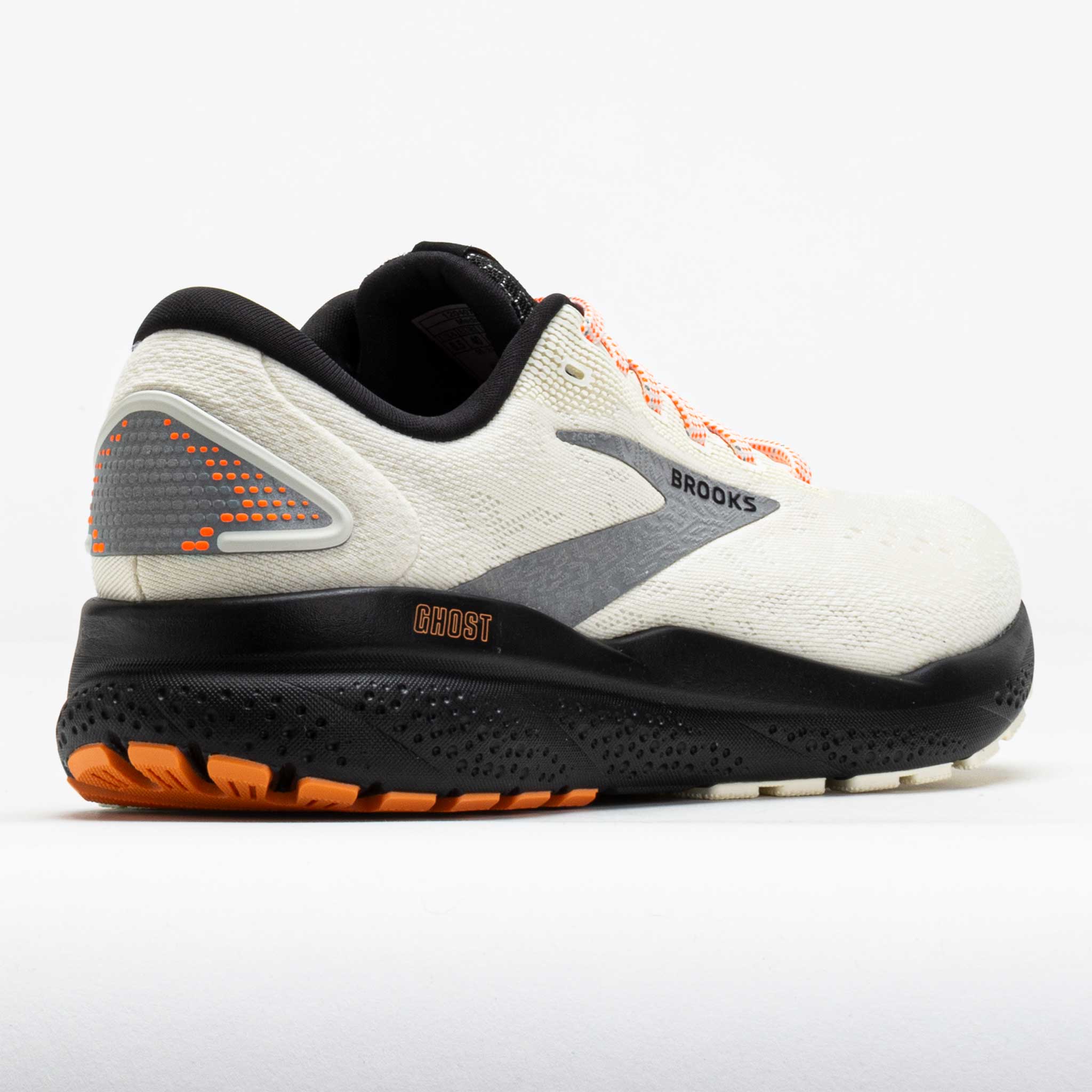 Brooks Ghost 16 Men's Ecru/Orange/Black