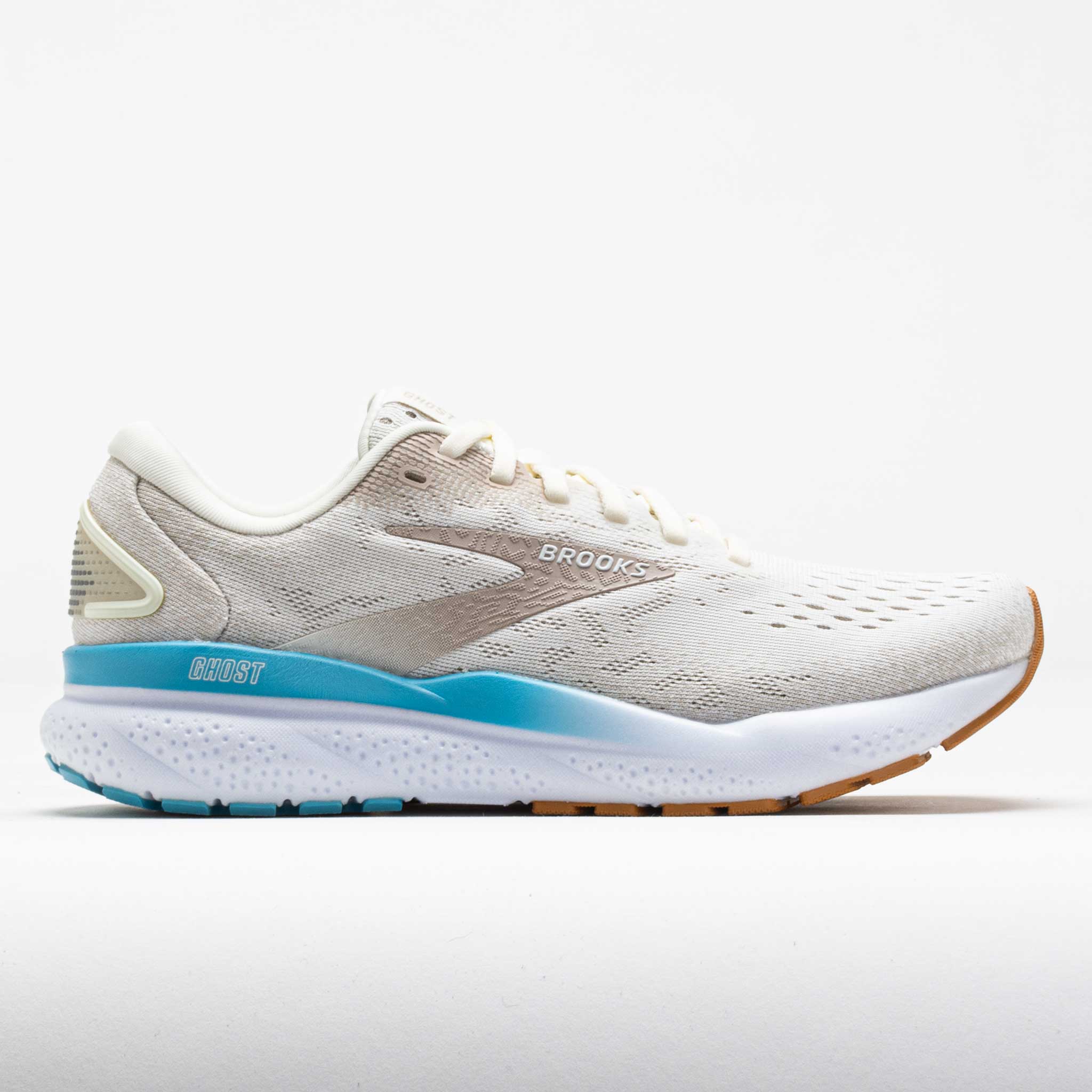 Brooks Ghost 16 Women's Coconut/Chateau Grey/Blue