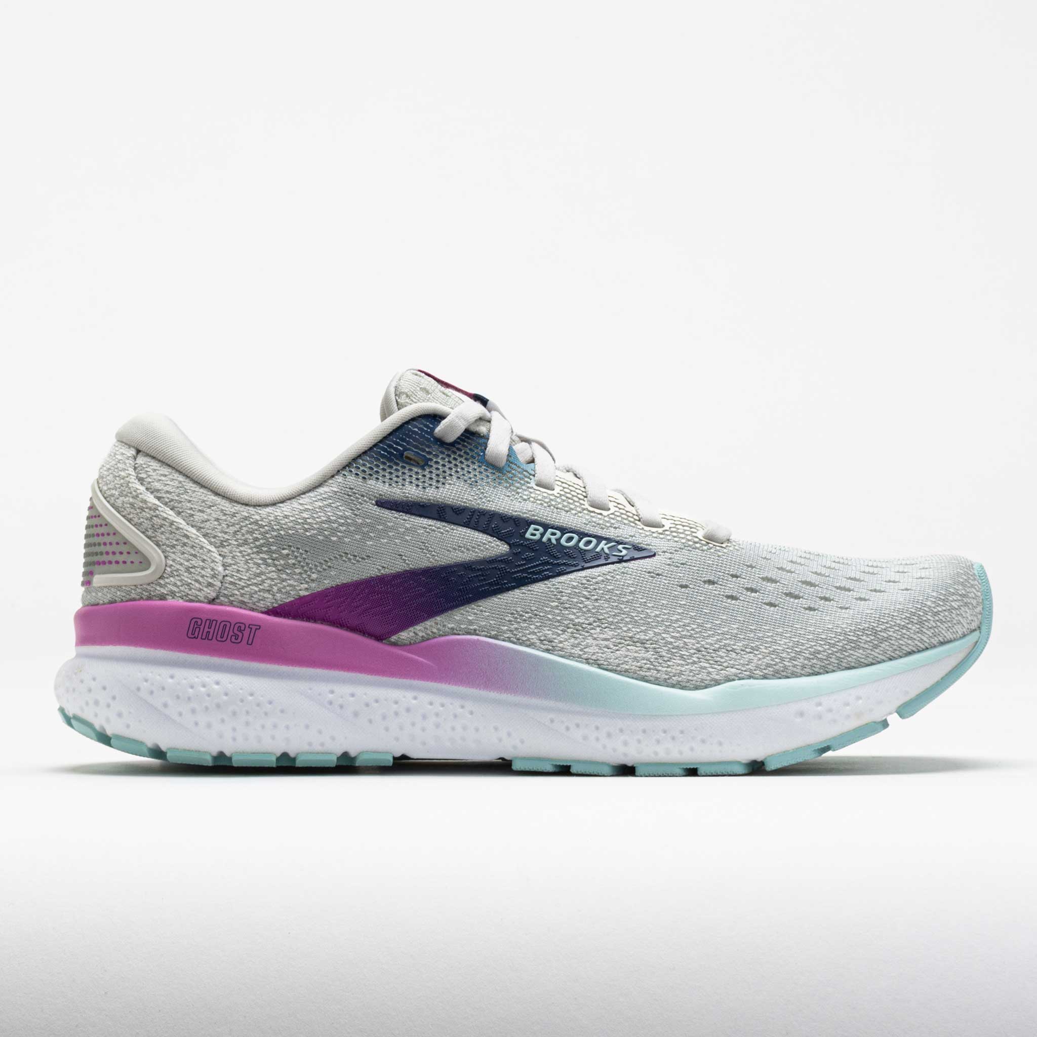 Brooks Ghost 16 Women's White/Grey/Estate Blue