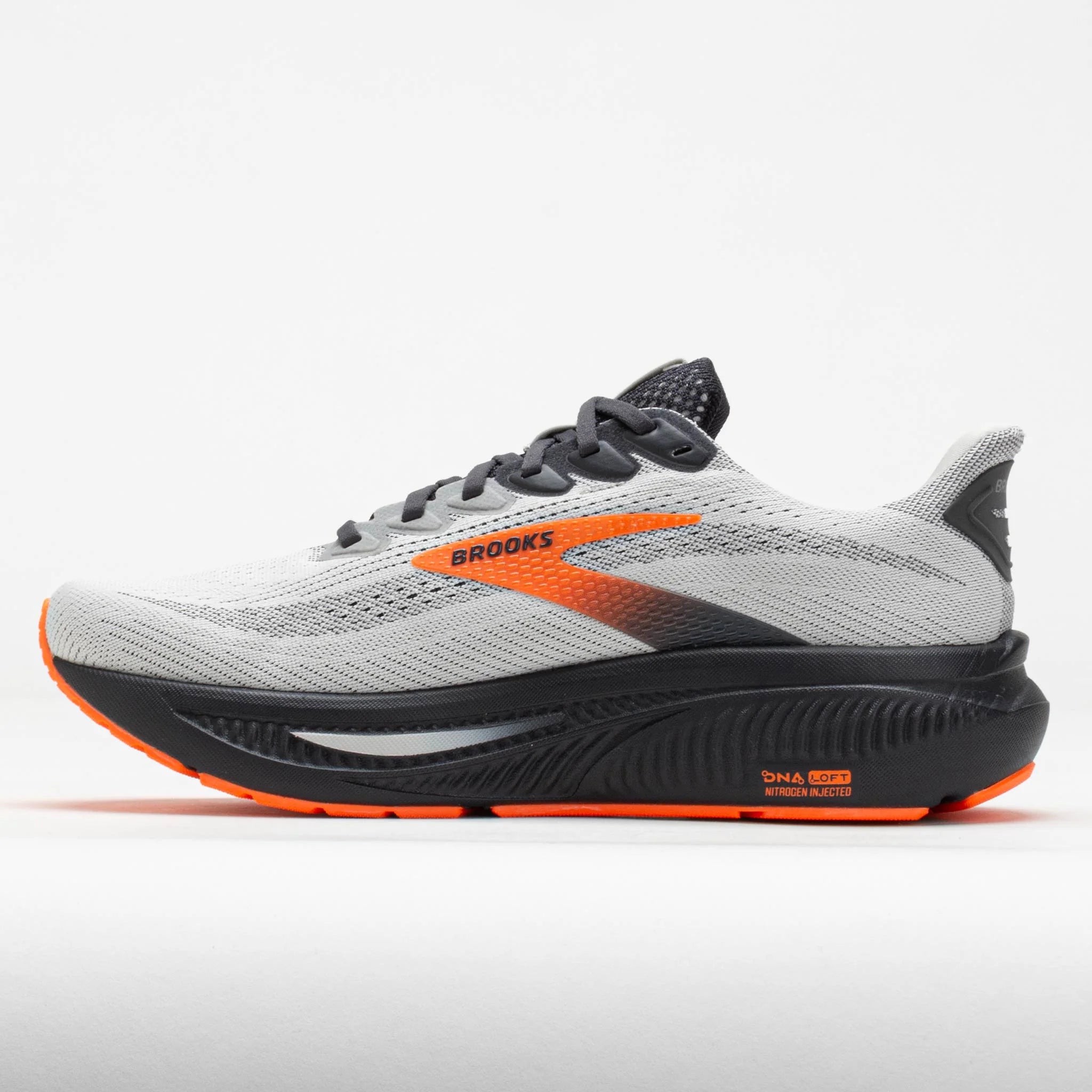 Brooks Ghost 17 Men's Oyster Mushroom/Orange/Ebony