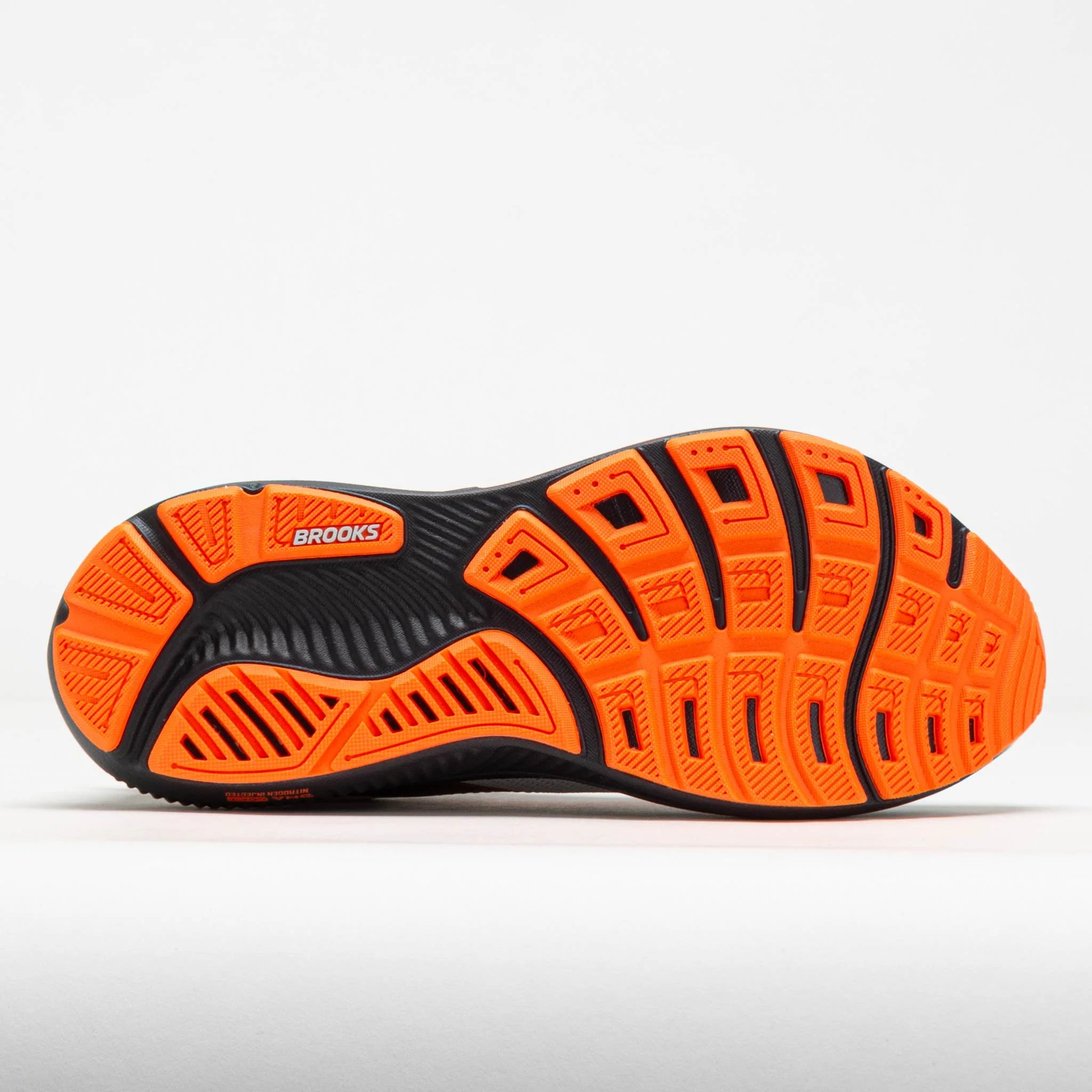 Brooks Ghost 17 Men's Oyster Mushroom/Orange/Ebony