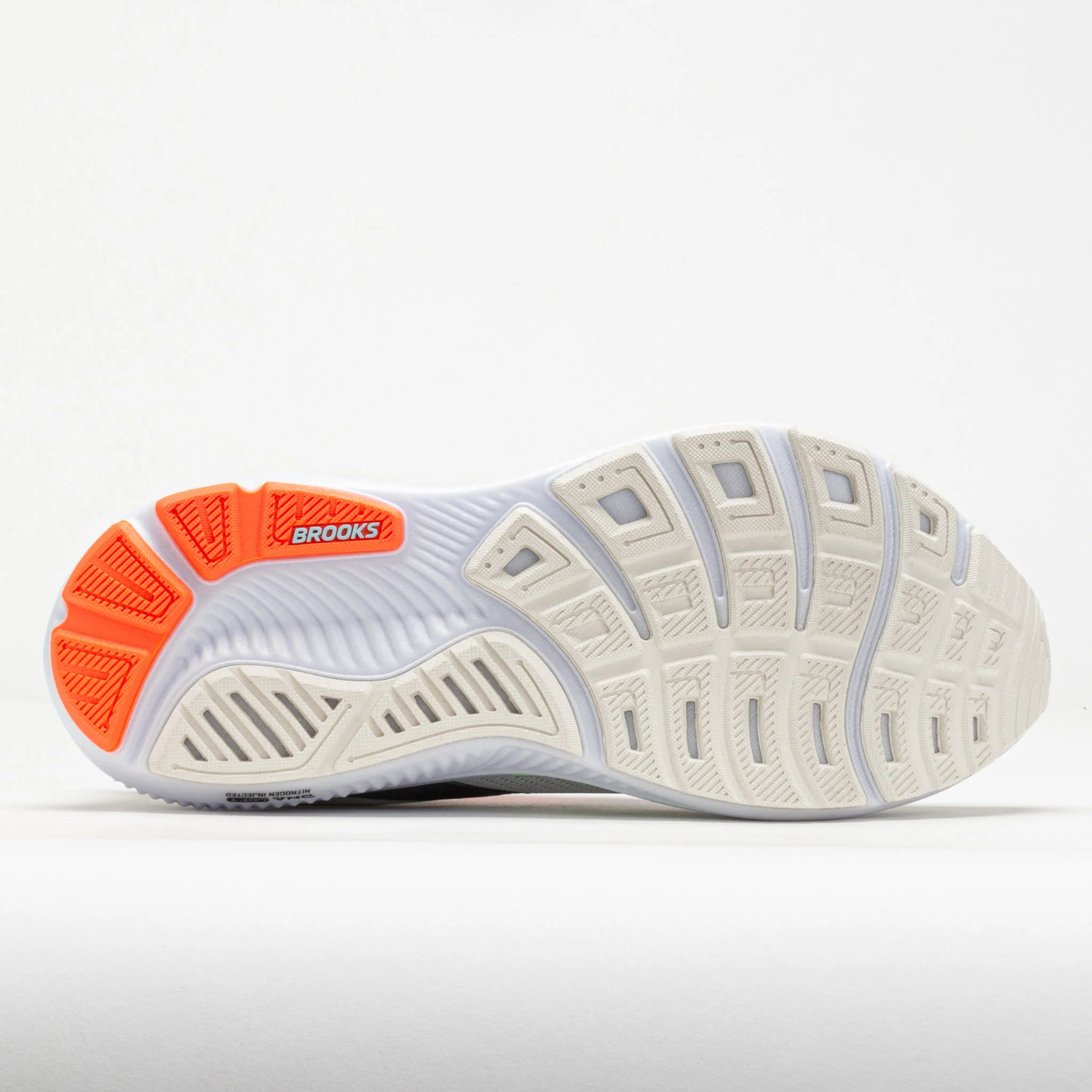 Brooks Ghost 17 Men's White/Pink Clay/Gecko