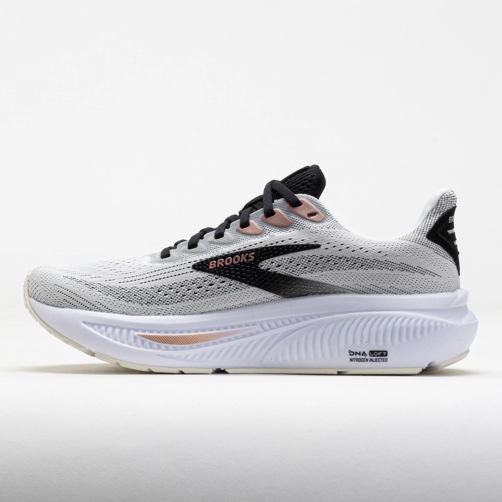 Brooks Ghost 17 Women's White/Black/Rose Gold