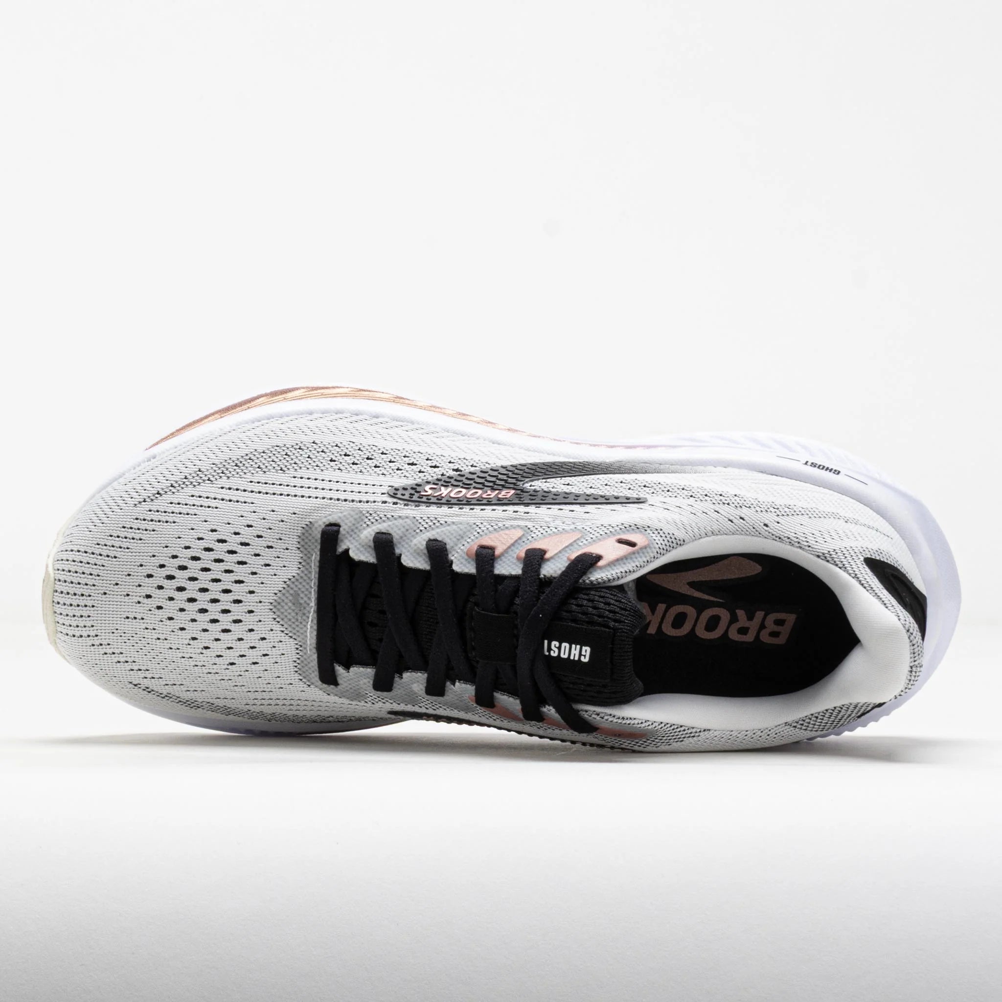 Brooks Ghost 17 Women's White/Black/Rose Gold