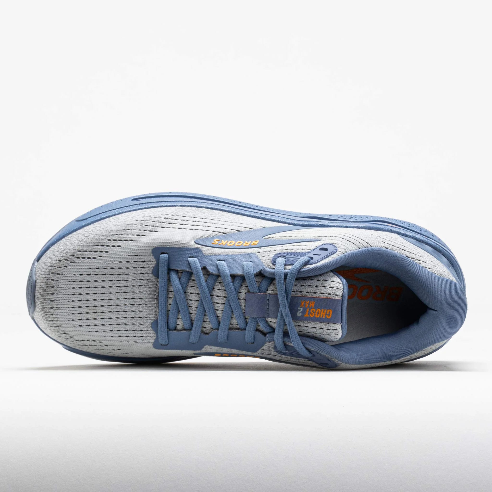 Brooks Ghost Max 2 Men's Oyster Mushroom/Blue/Orange