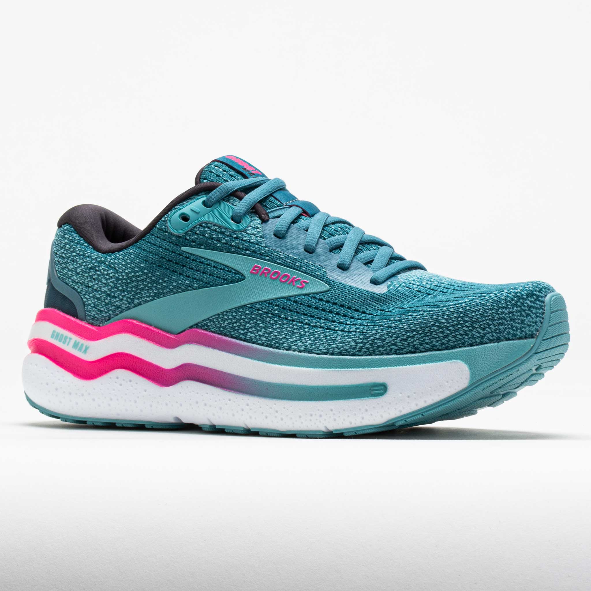 Brooks Ghost Max 2 Women's Storm Blue/Knockout Pink/Aqua