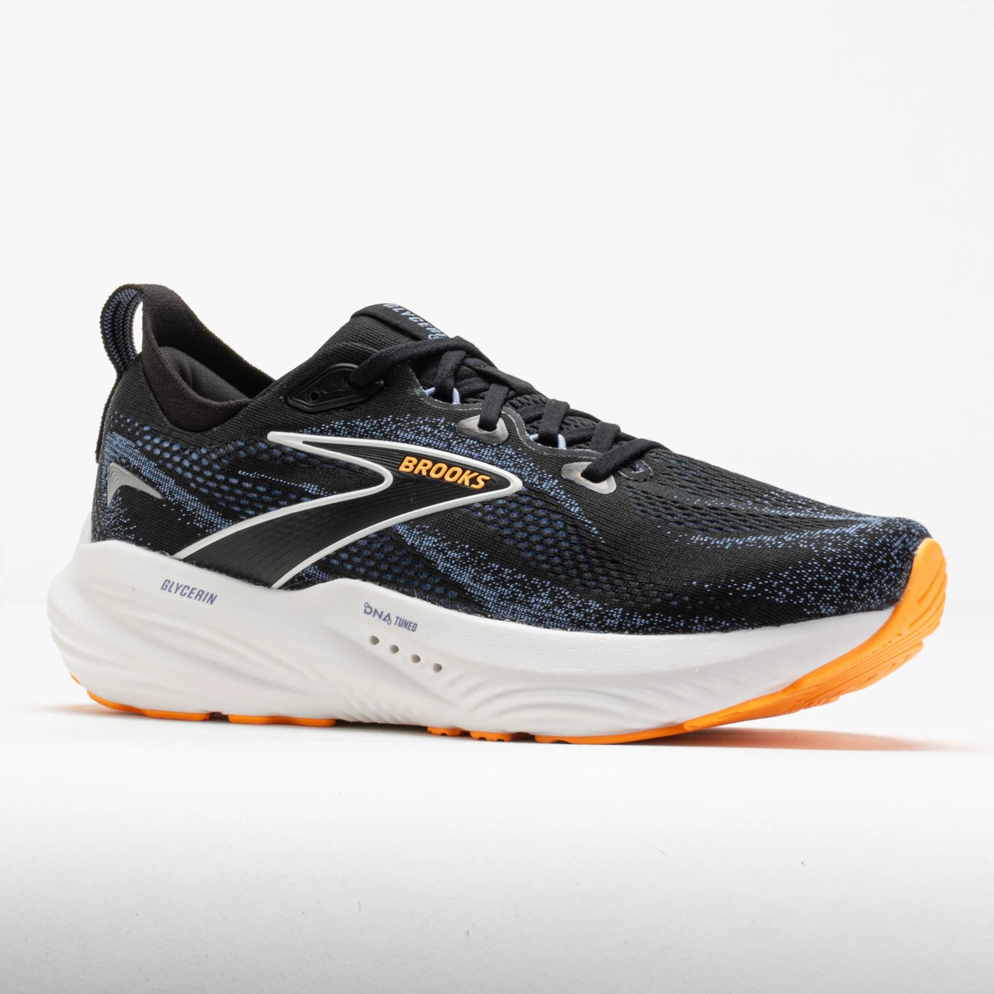Brooks Glycerin 22 Men's Black/Country Blue/Orange Pop