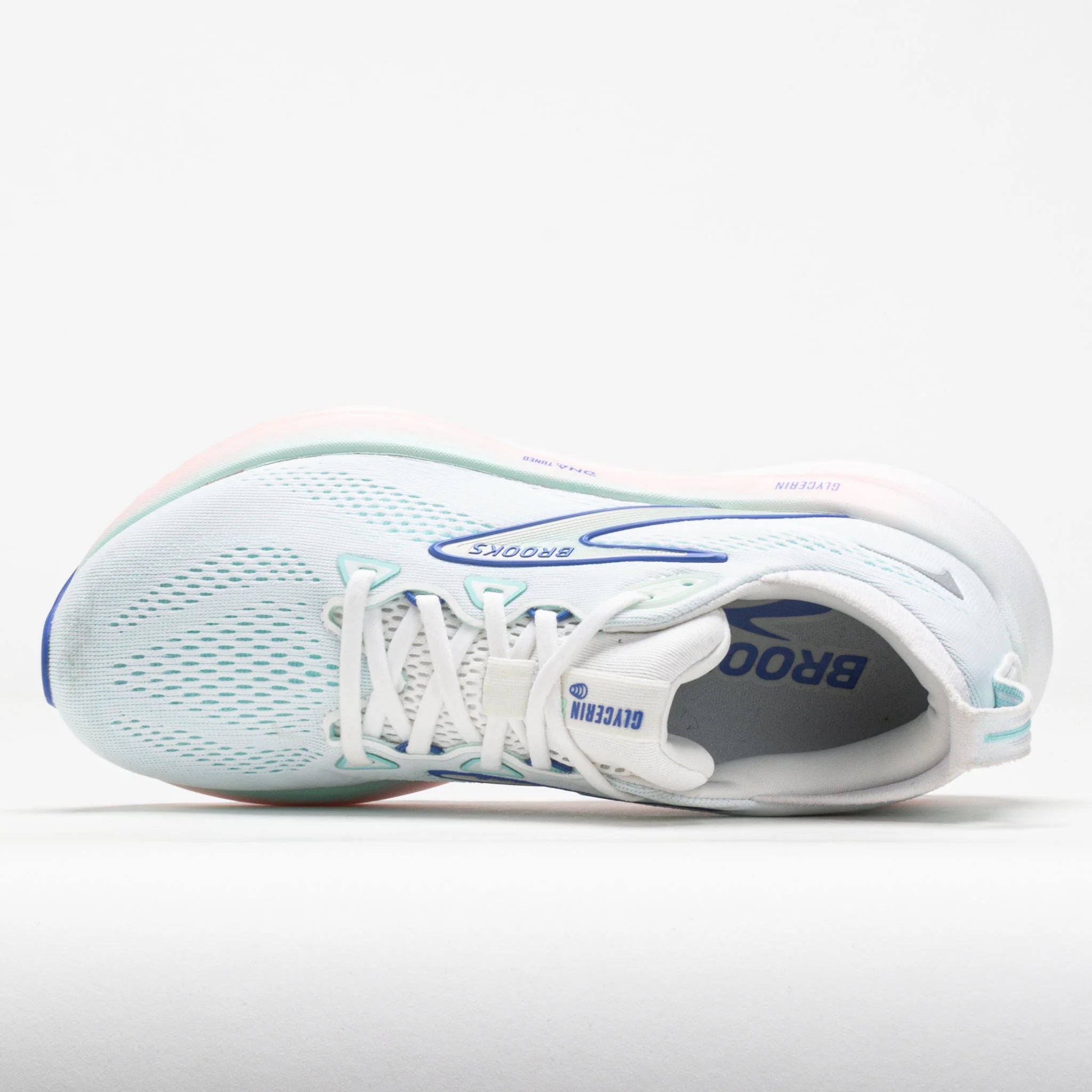Brooks Glycerin GTS 22 Women's White/Limpet Shell/Amparo Blue