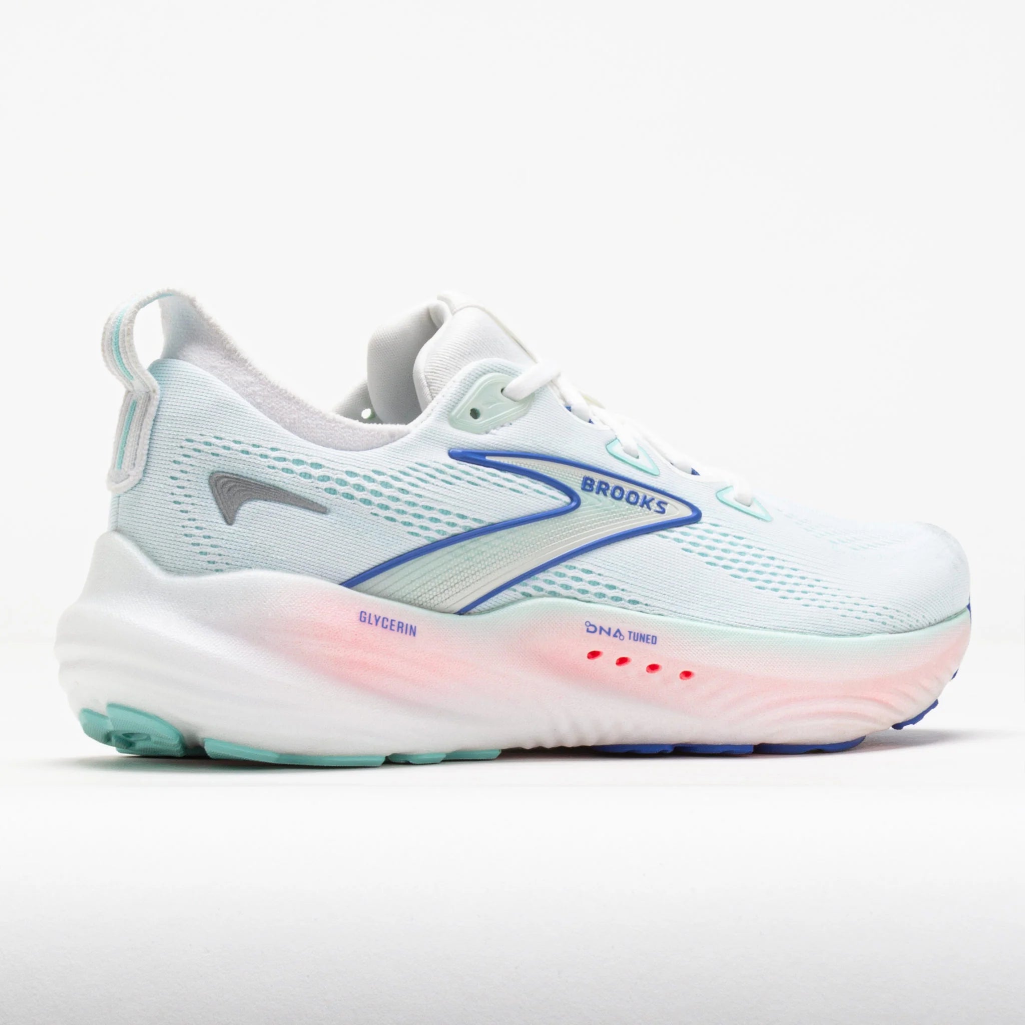 Brooks Glycerin GTS 22 Women's White/Limpet Shell/Amparo Blue