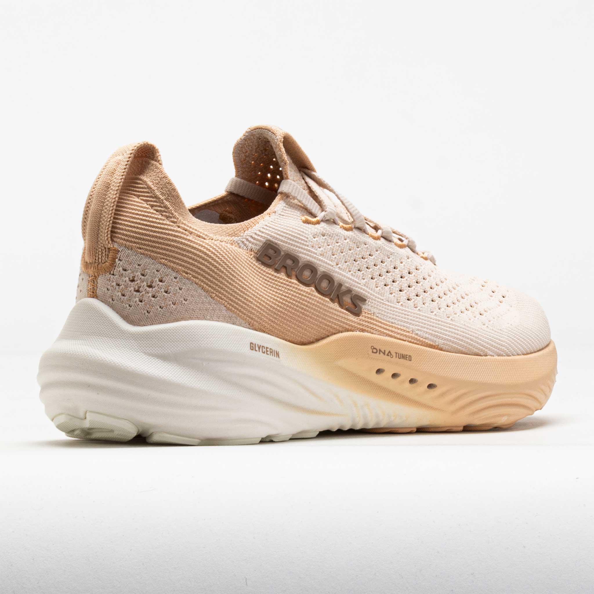 Brooks Glycerin StealthFit 22 Women's Almond Peach/Almond/Portabella