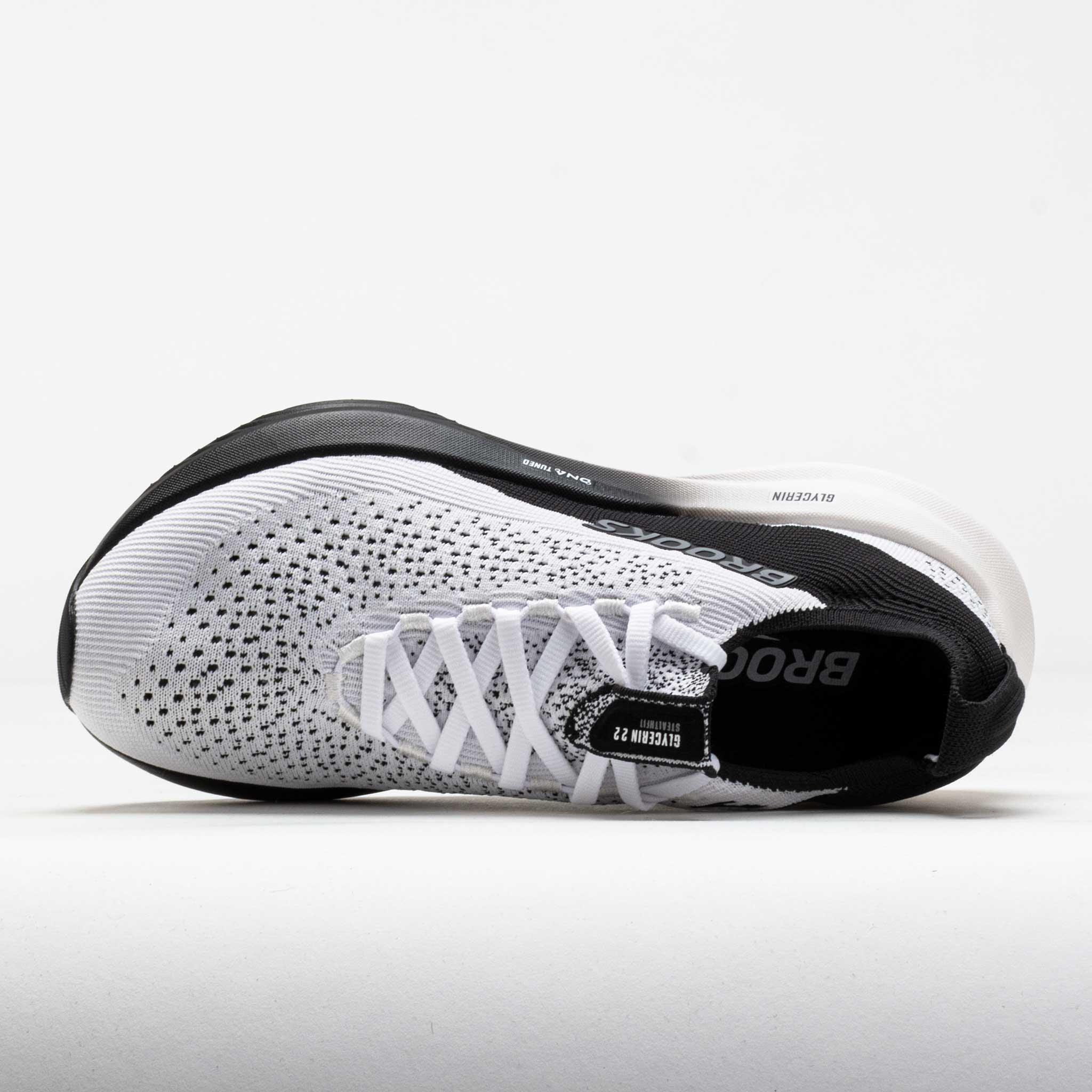Brooks Glycerin StealthFit 22 Women's White/Grey/Black