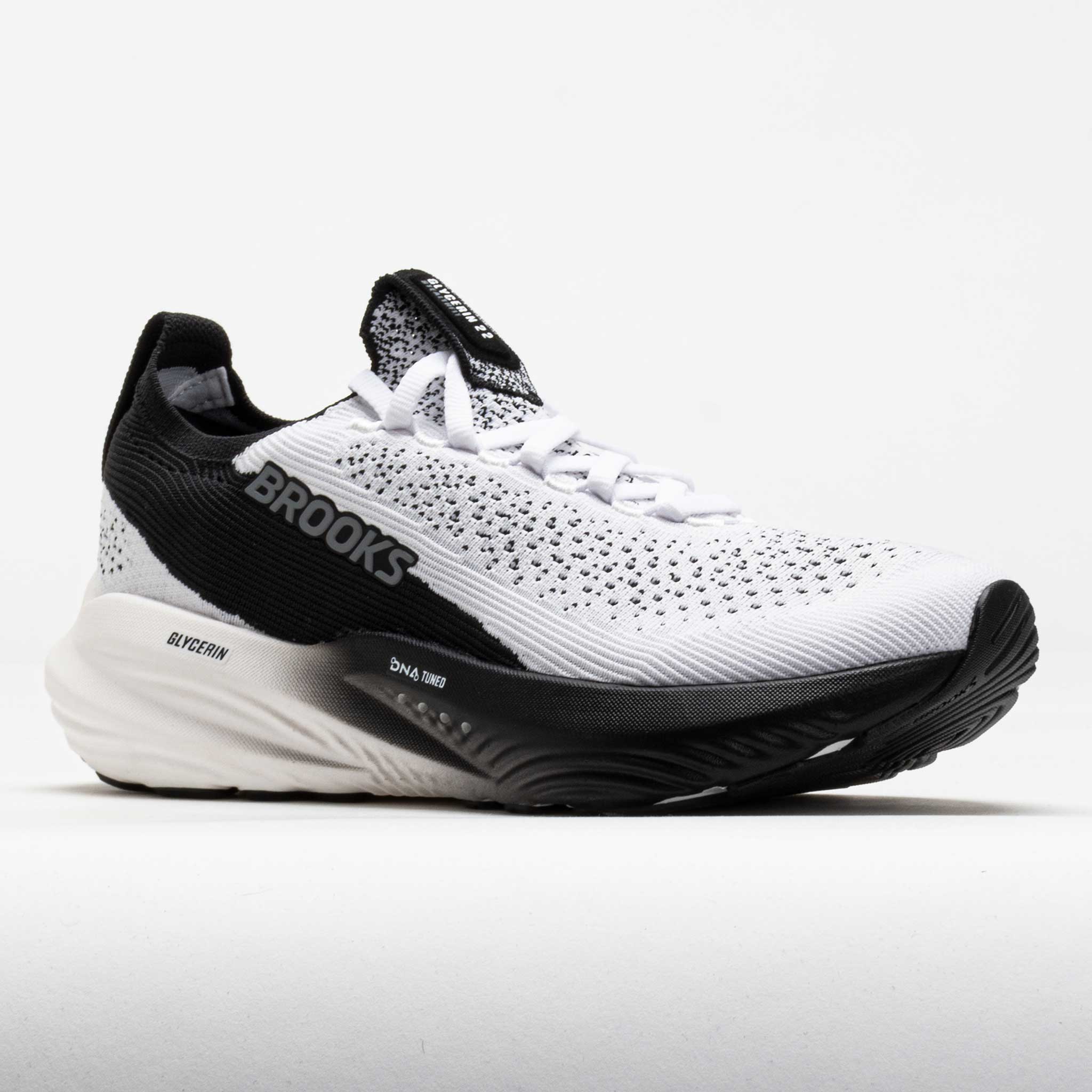 Brooks Glycerin StealthFit 22 Women's White/Grey/Black