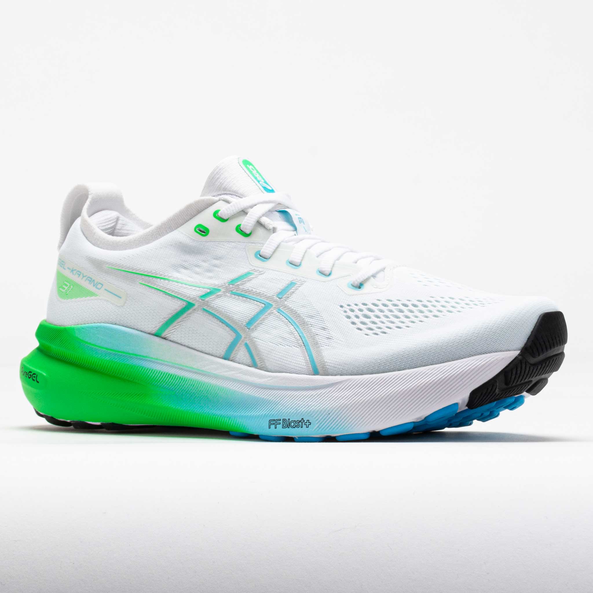 ASICS GEL-Kayano 31 Men's White/Bright Cyan