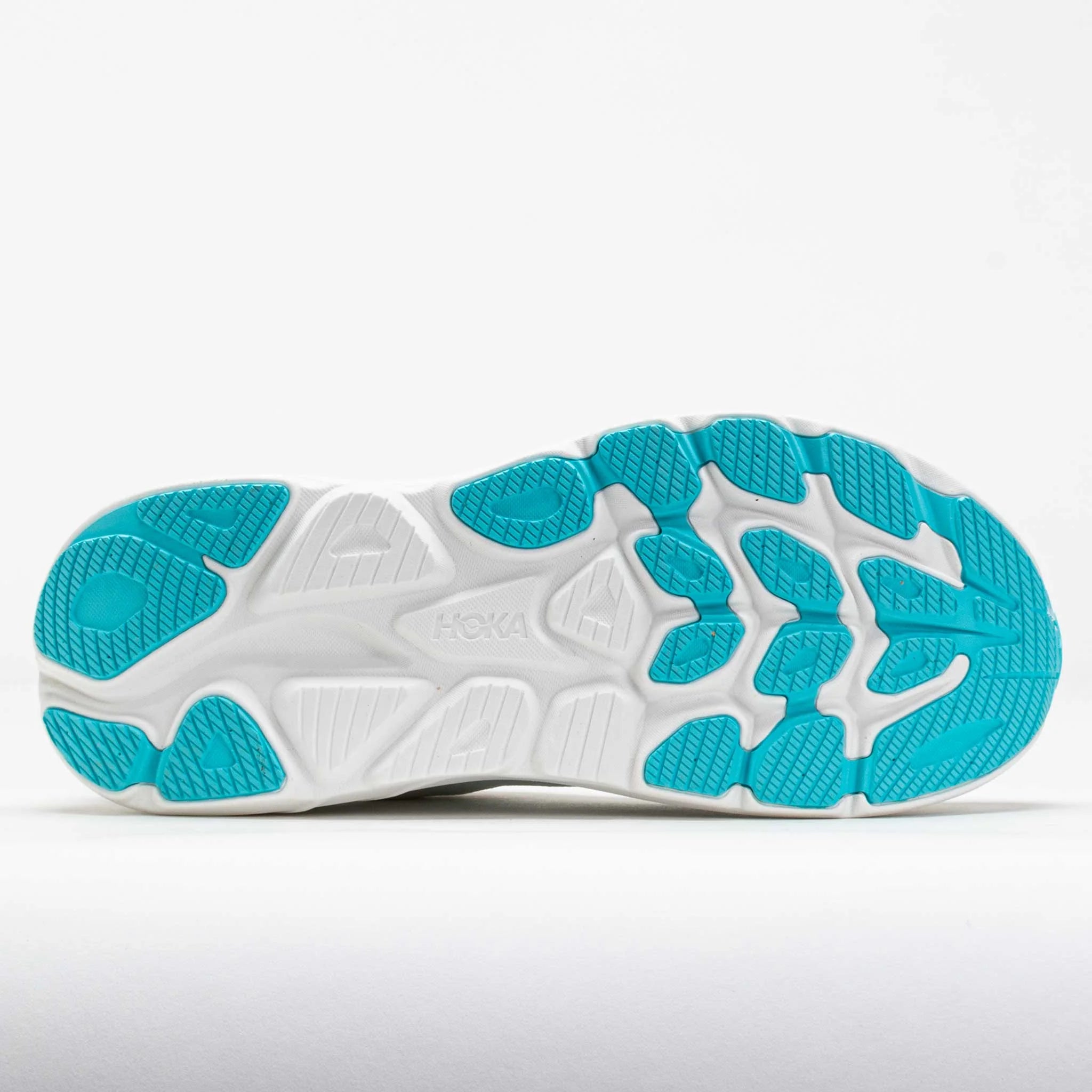 HOKA Clifton 10 Men's White/Skyward Blue