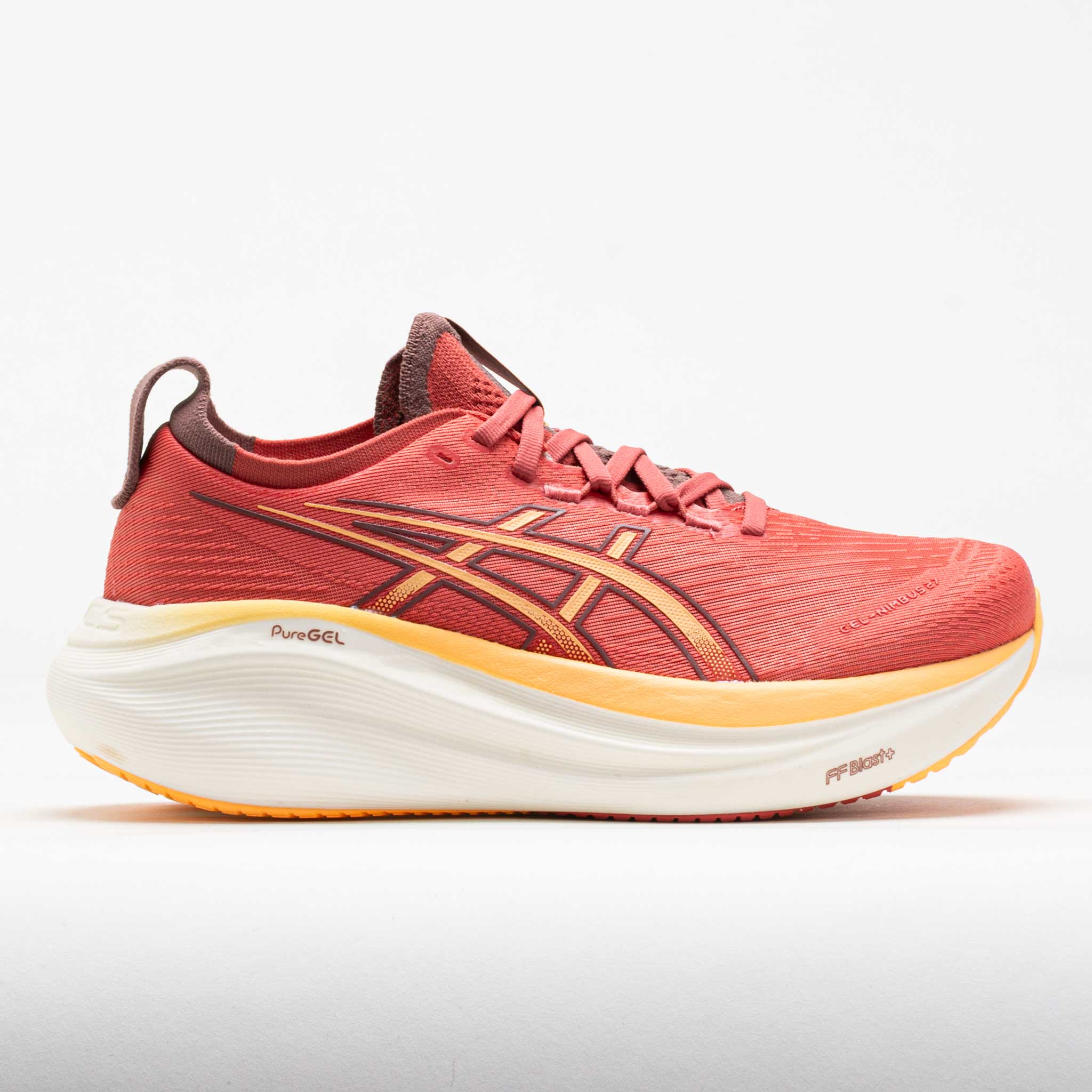 ASICS GEL-Nimbus 27 Women's Dark Pink Clay/Orange Glow
