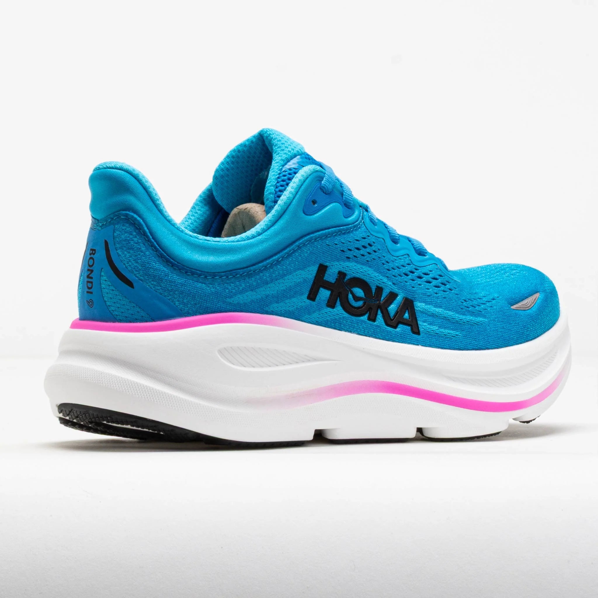 HOKA Bondi 9 Women's Skyward Blue/Neon Fuchsia