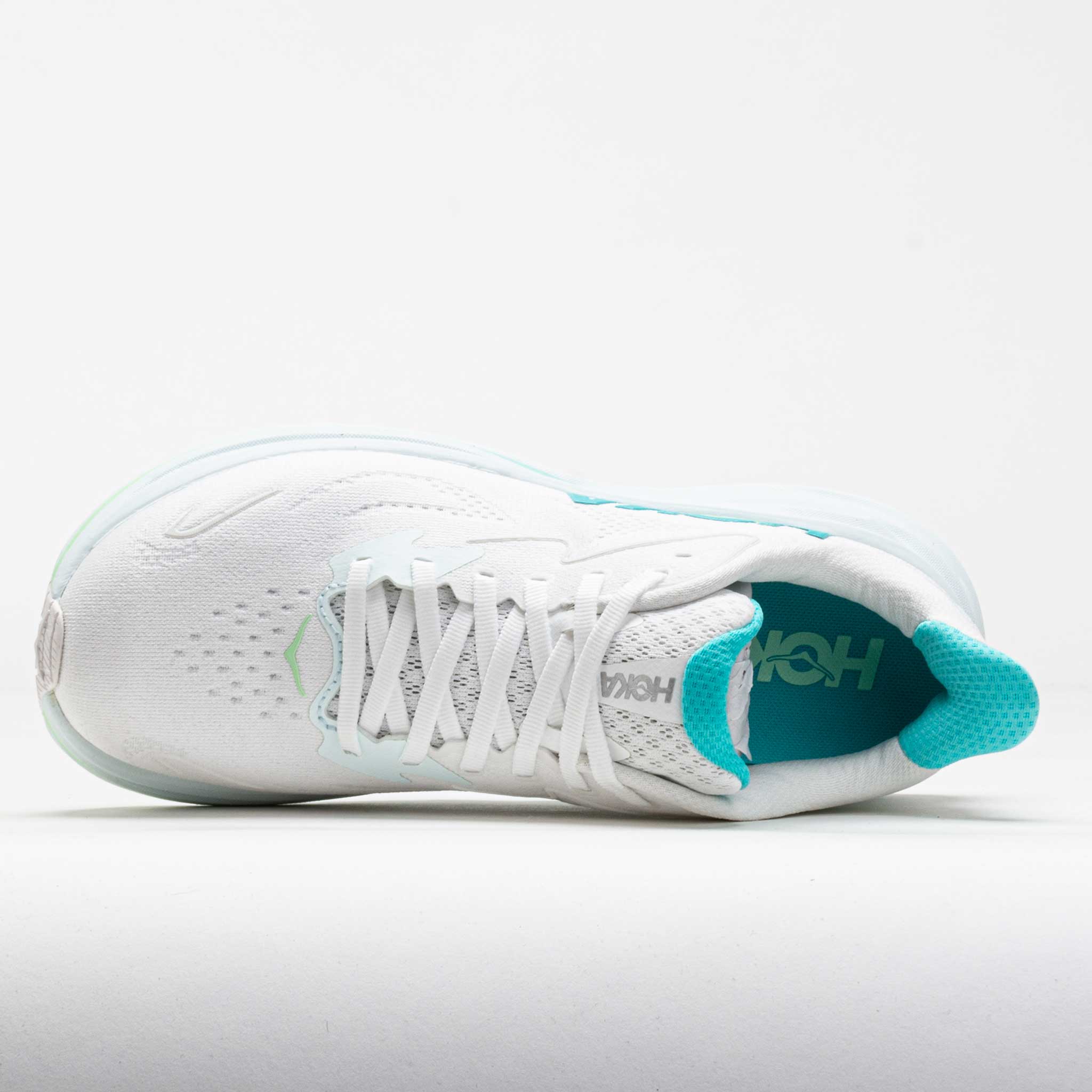 HOKA Clifton 10 Women's White/Cielo Blue