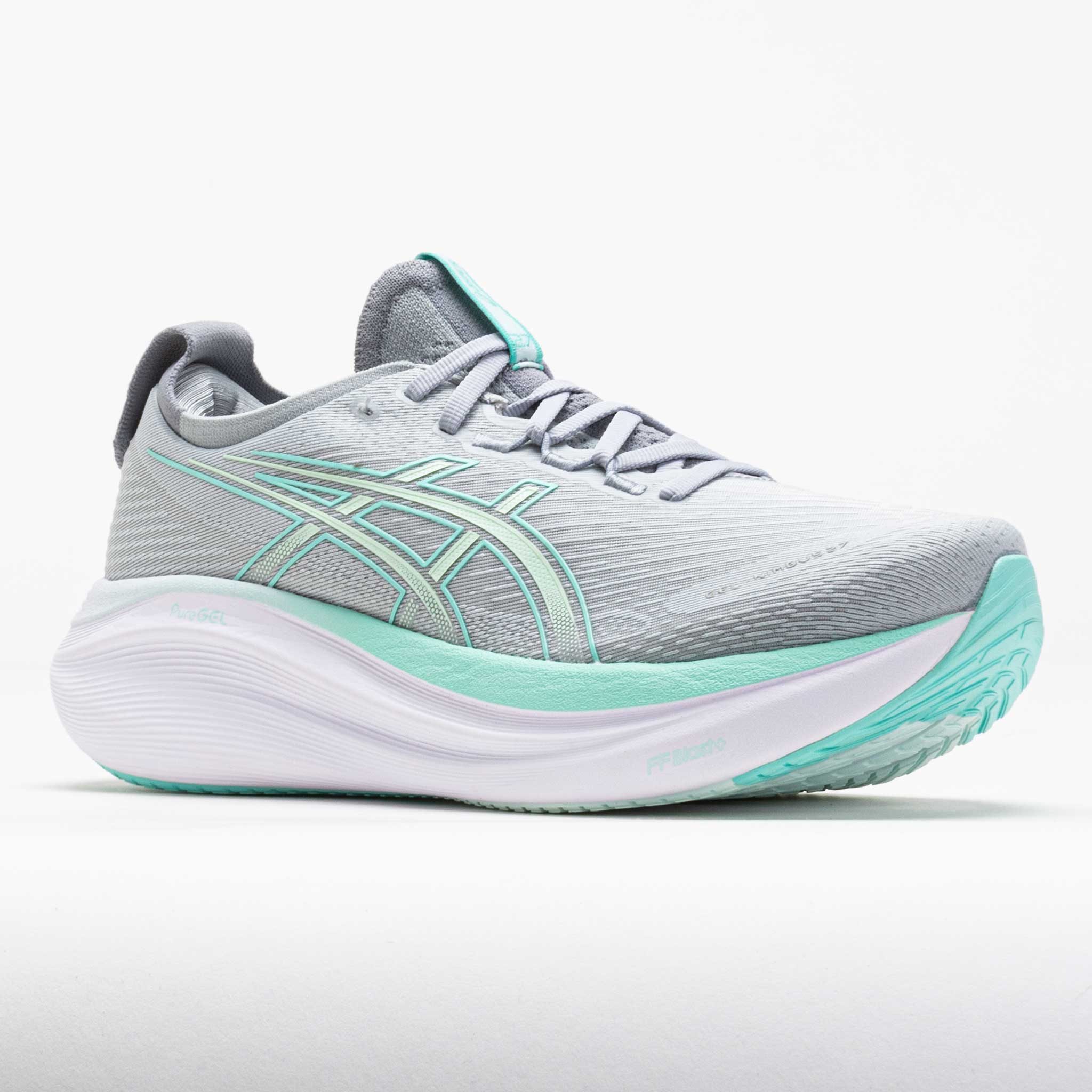 ASICS GEL-Nimbus 27 Women's Piedmont Grey/Illuminate Mint