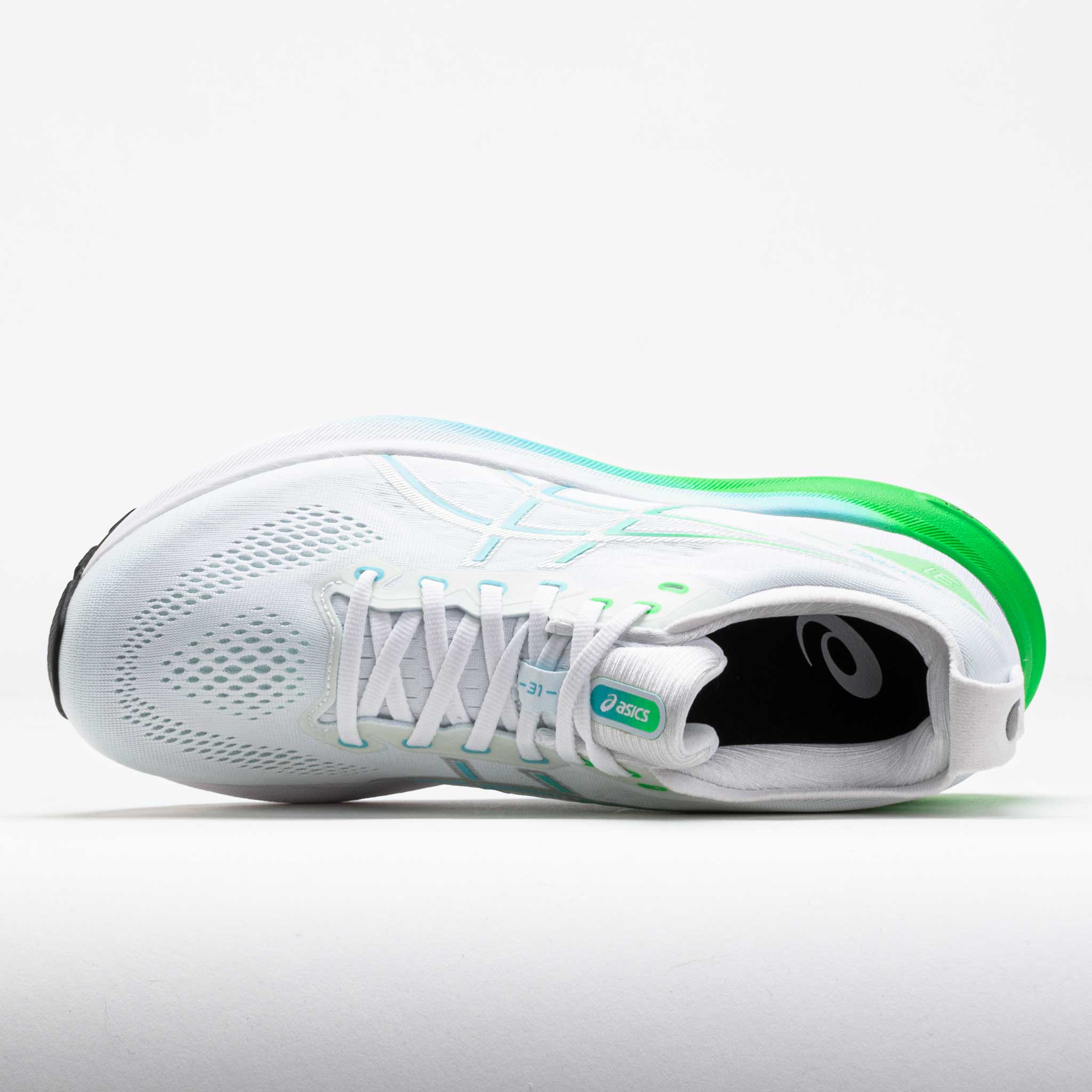 ASICS GEL-Kayano 31 Men's White/Bright Cyan